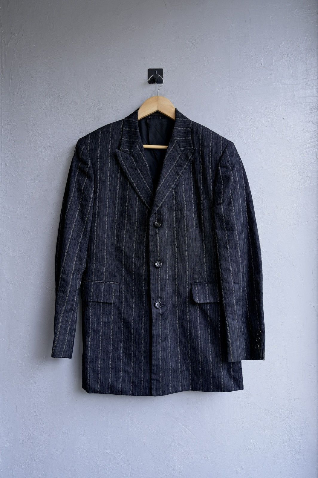 Comme des Garcons Homme Plus Comme des garcons homme plus ss96 runway striped jacket Size US S / EU 44-46 / 1 - 5 Thumbnail