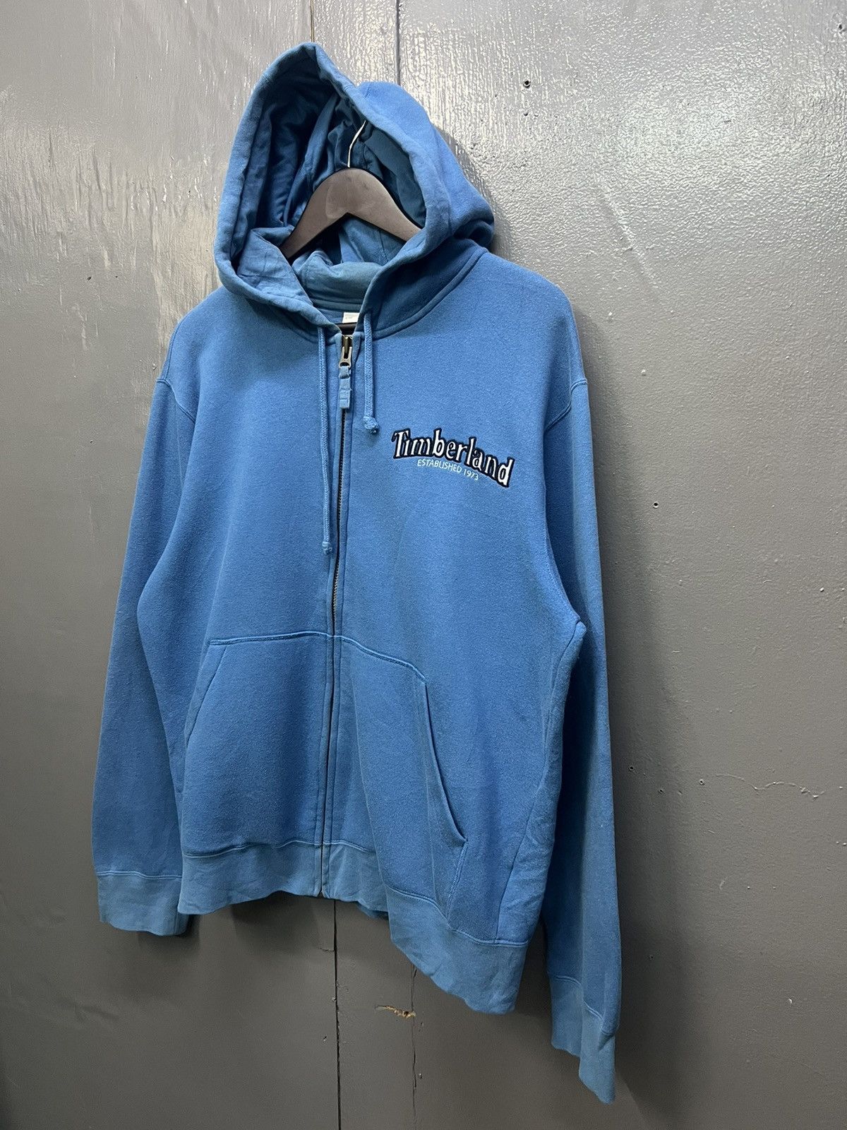 Timberland Vintage Timberland Zipper Hoodies Size US L / EU 52-54 / 3 - 3 Thumbnail