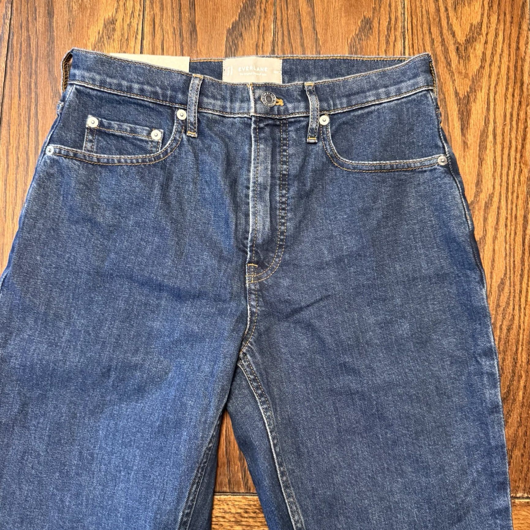 Everlane Everlane Jeans Womens 28R Blue The Original Cheeky Stretch Organic Cotton Size 28" / US 6 / IT 42 - 3 Thumbnail