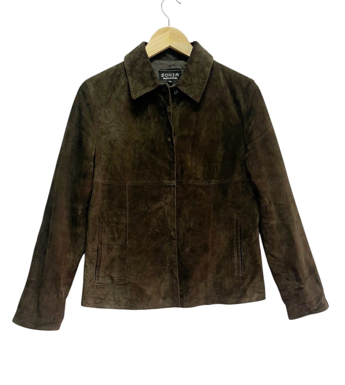 Sonia Rykiel × Vintage VINTAGE SONIA RYKIEL SUEDE LEATHER Size S / US 4 / IT 40 - 1 Thumbnail