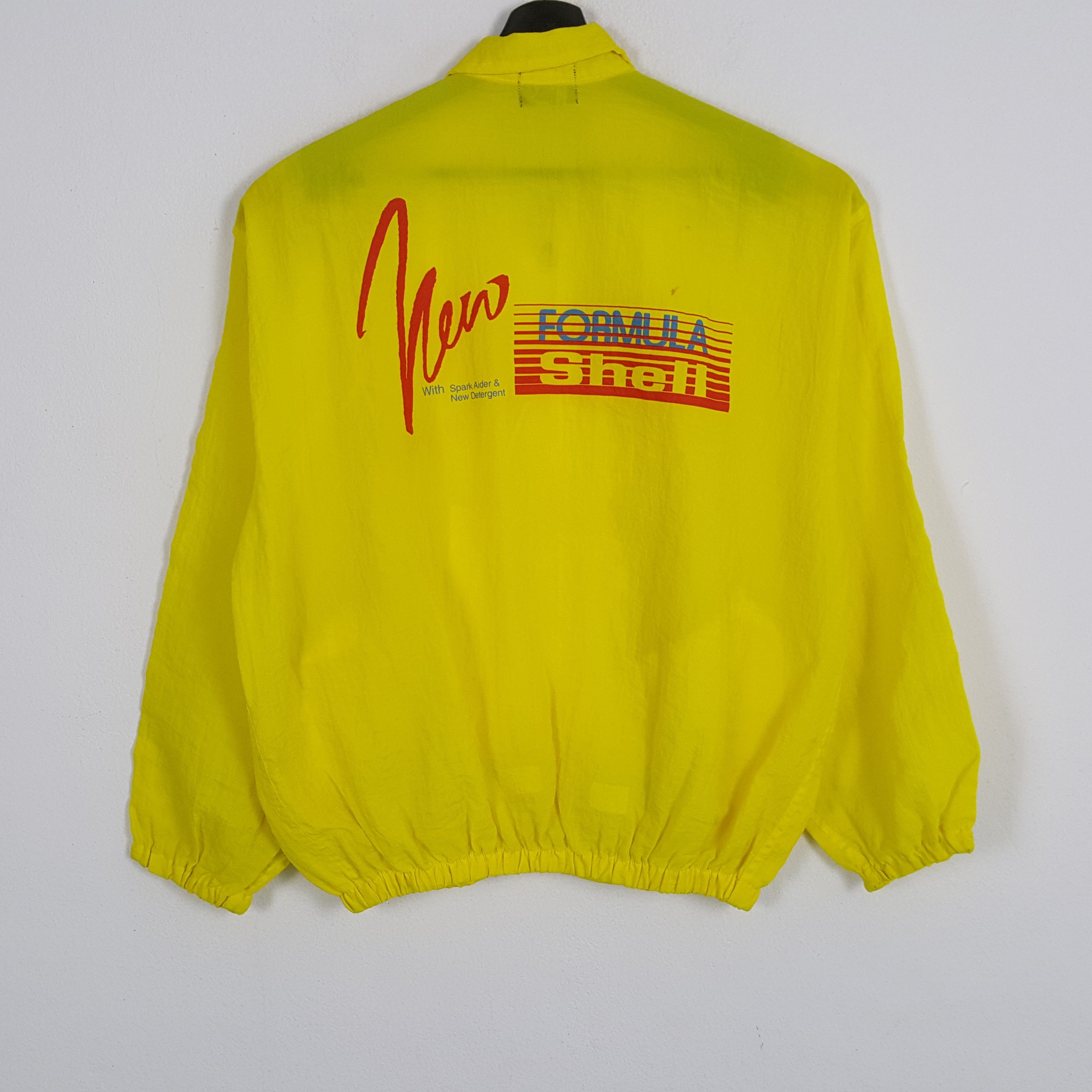 Vintage FORMULA 1 SHELL Racing Motorsports Windbreaker Jacket Size US XL / EU 56 / 4 - 1 Thumbnail