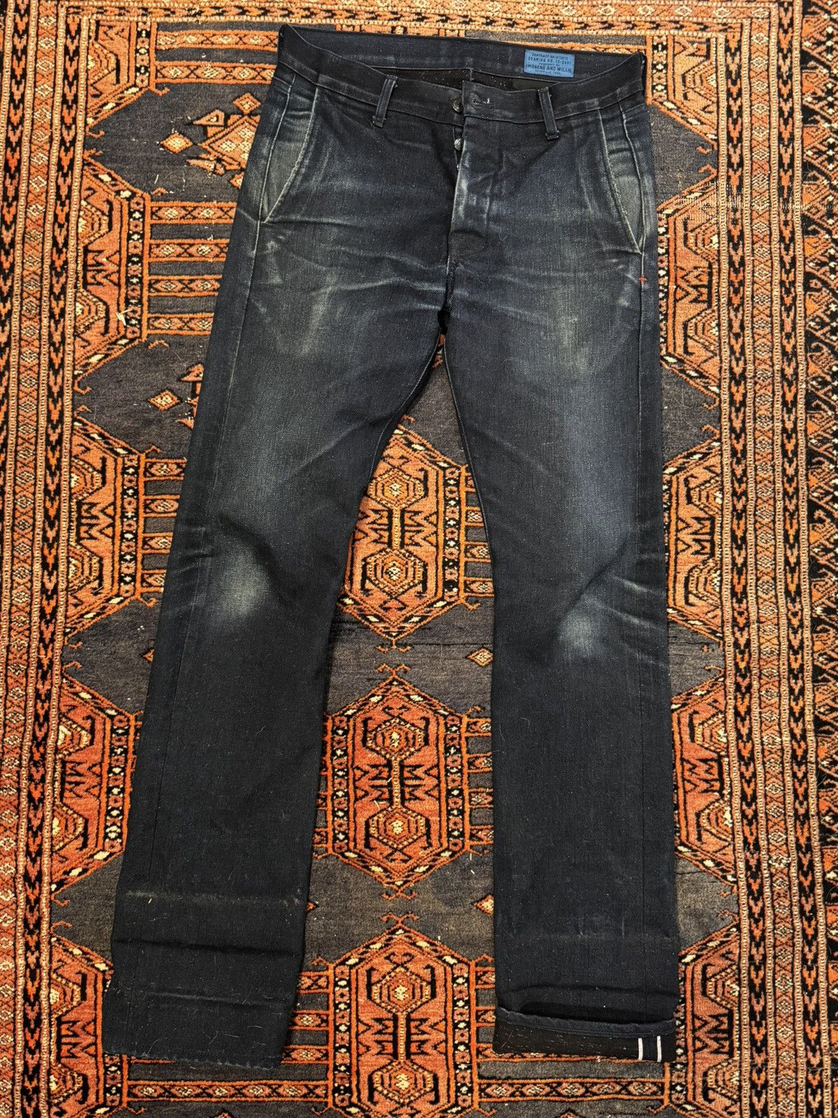 Imogene + Willie Imogene + Willie Oscar Trouser Indigo Nep Size US 30 / EU 46 - 2 Thumbnail