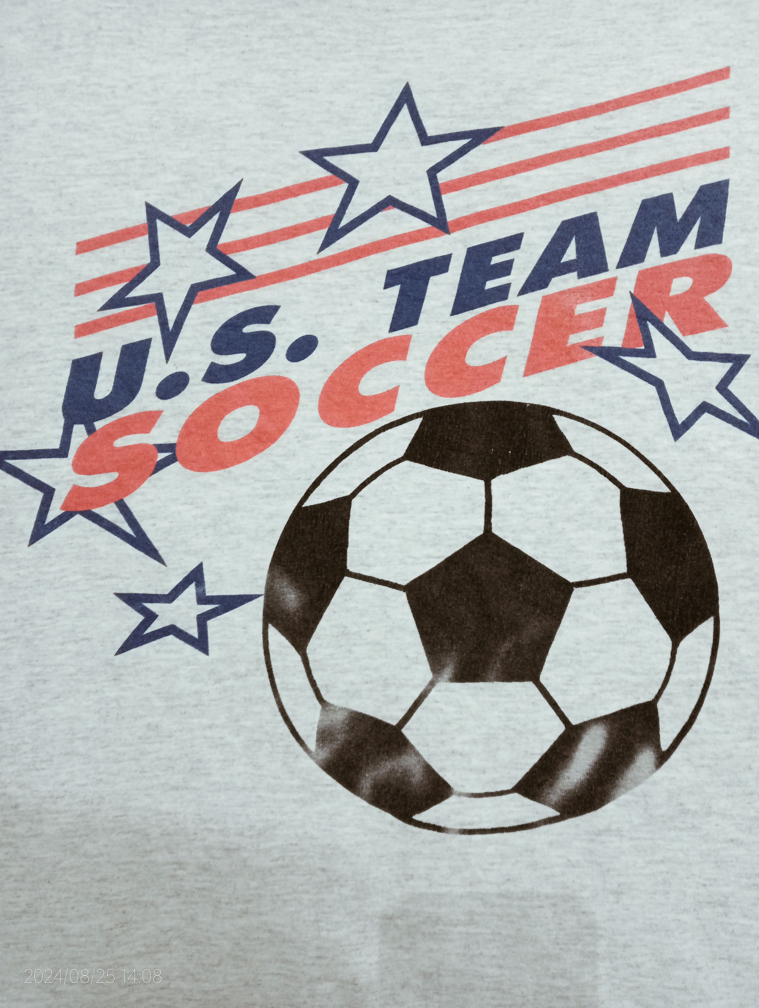 Hanes × Vintage Vintage '90s Single Stitch U.S. Team Soccer Tee Very Rare Size US L / EU 52-54 / 3 - 2 Thumbnail