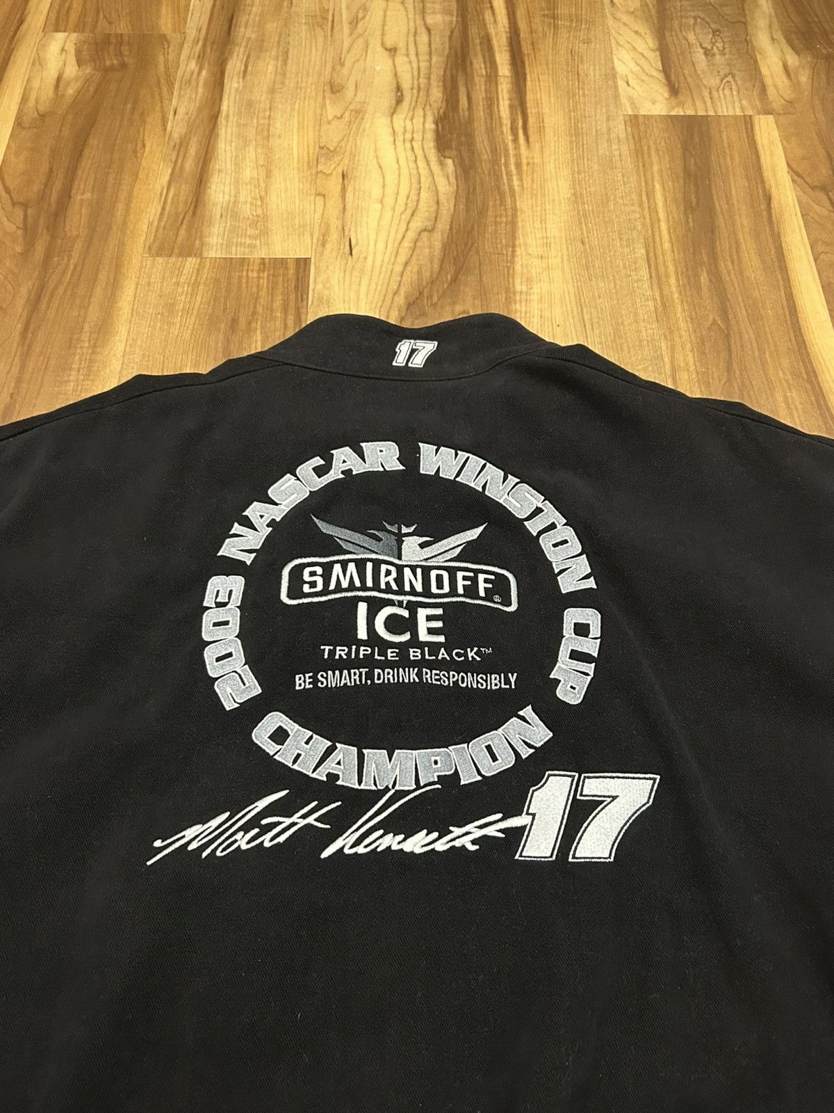 NASCAR Vintage 2002 NASCAR Smirnoff Matt Kenseth Racing Jacket Size US XL / EU 56 / 4 - 5 Thumbnail