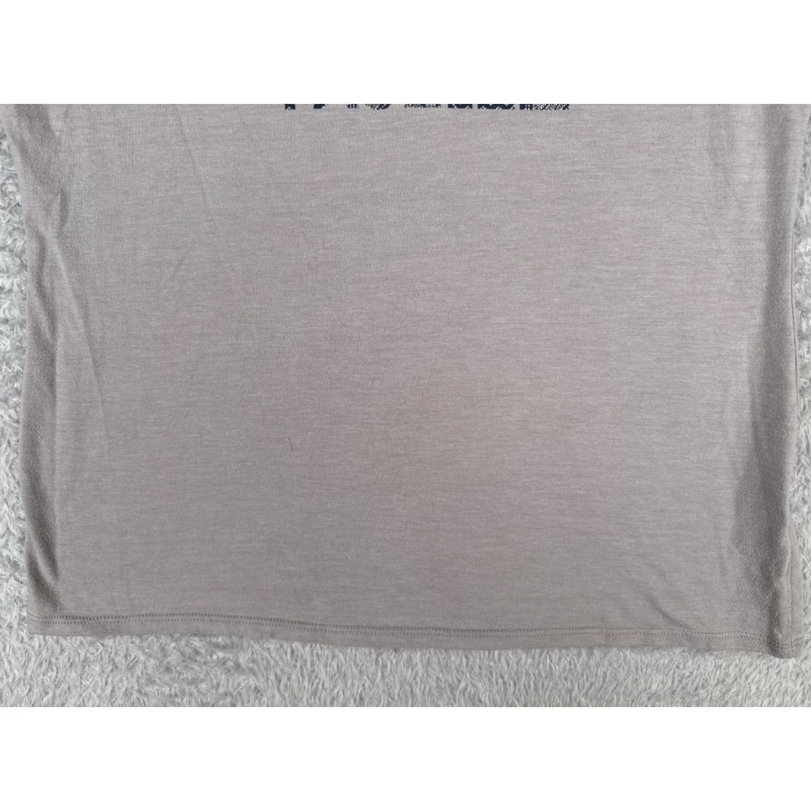 The North Face The North Face Shirt Women M Gray V-Neck Short Sleeve Slim Fit Poly Tri-Ble Size M / US 6-8 / IT 42-44 - 5 Thumbnail