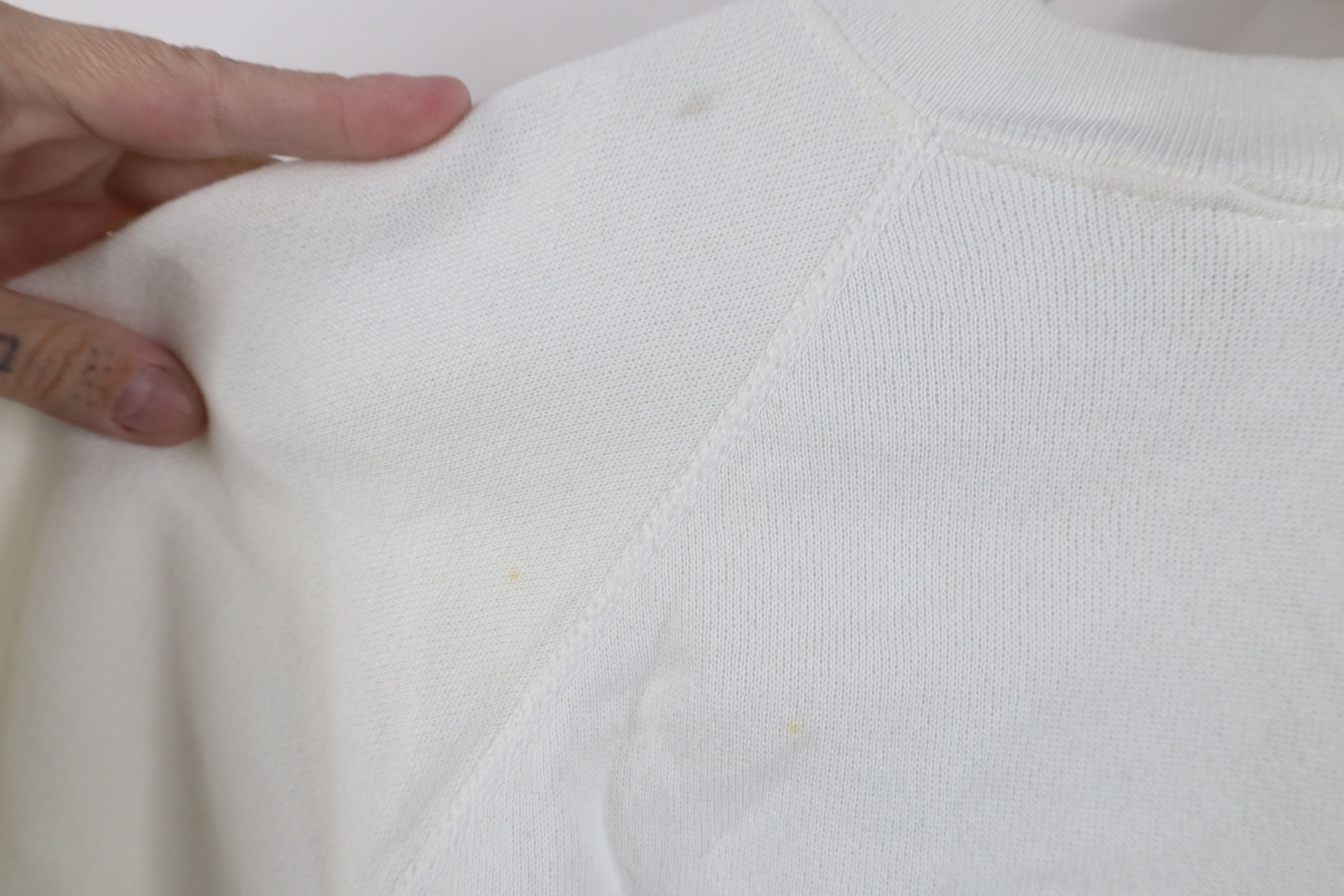 Vintage Deadstock Vintage 90s Streetwear Short Sleeve Sweatshirt USA Size US L / EU 52-54 / 3 - 10 Thumbnail