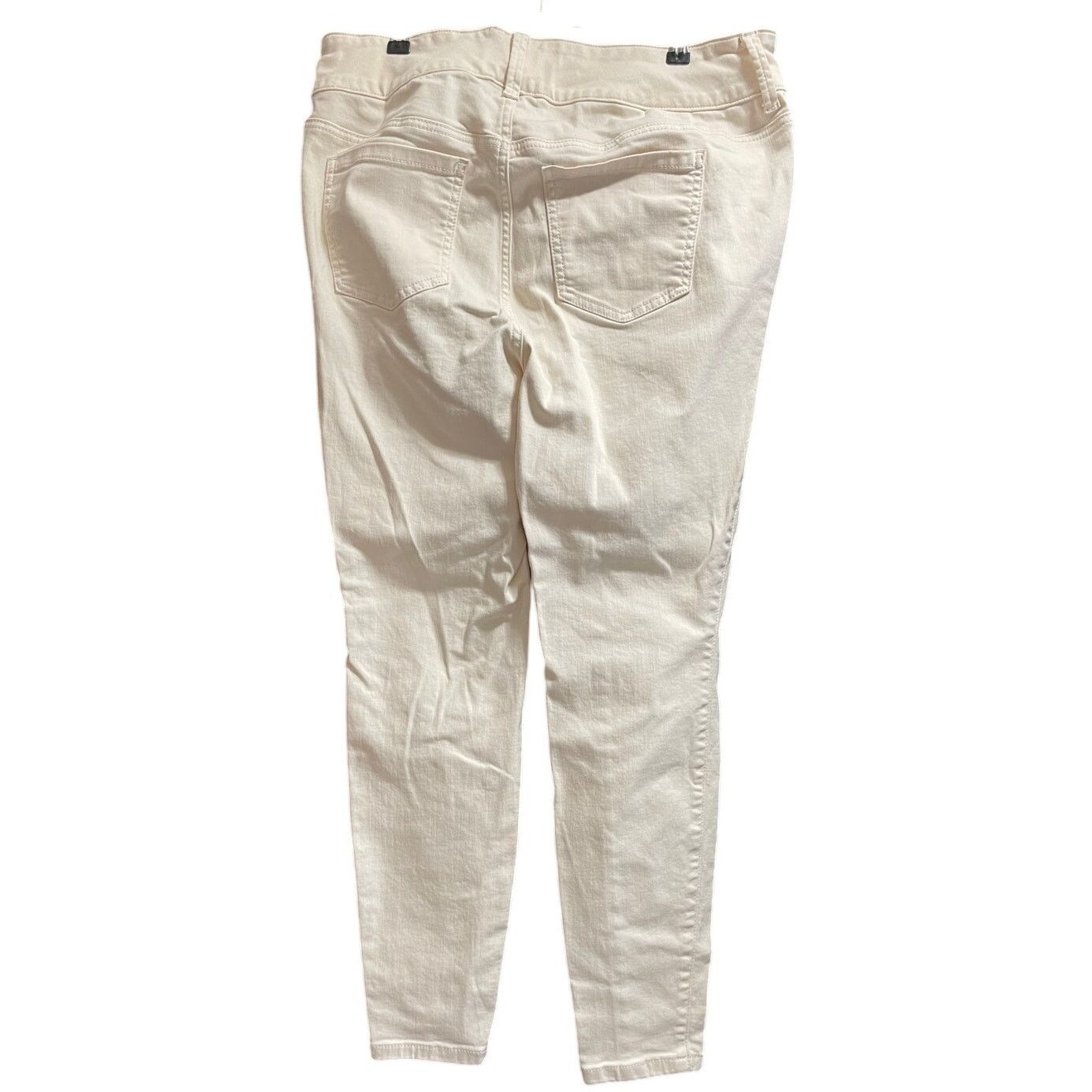 Other Torrid Jegging Size 12S 3 Button Beige / Off White Pants Size 35" - 6 Thumbnail