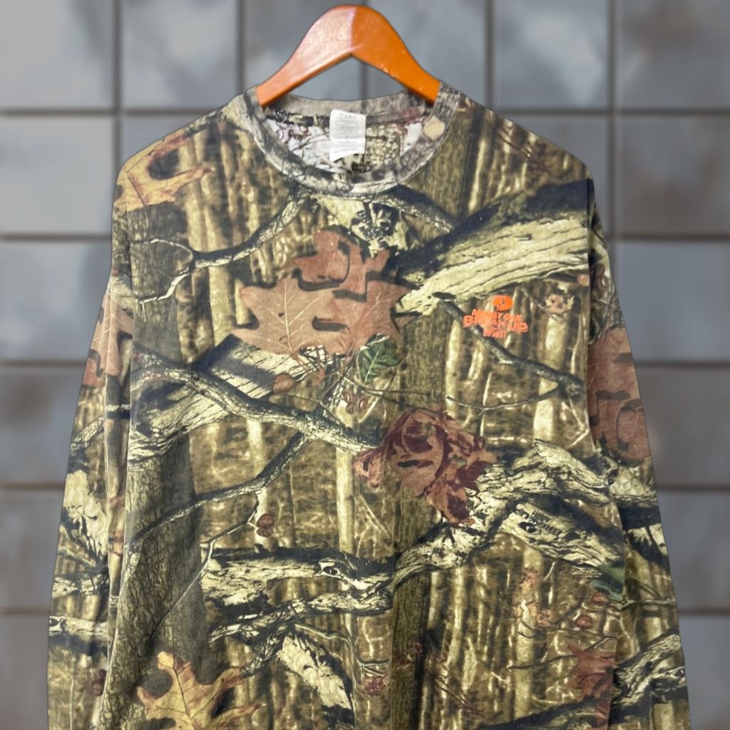 Vintage VINTAGE Mossy Oak Shirt Camouflage Long Sleeve XL Men Size US XL / EU 56 / 4 - 1 Thumbnail