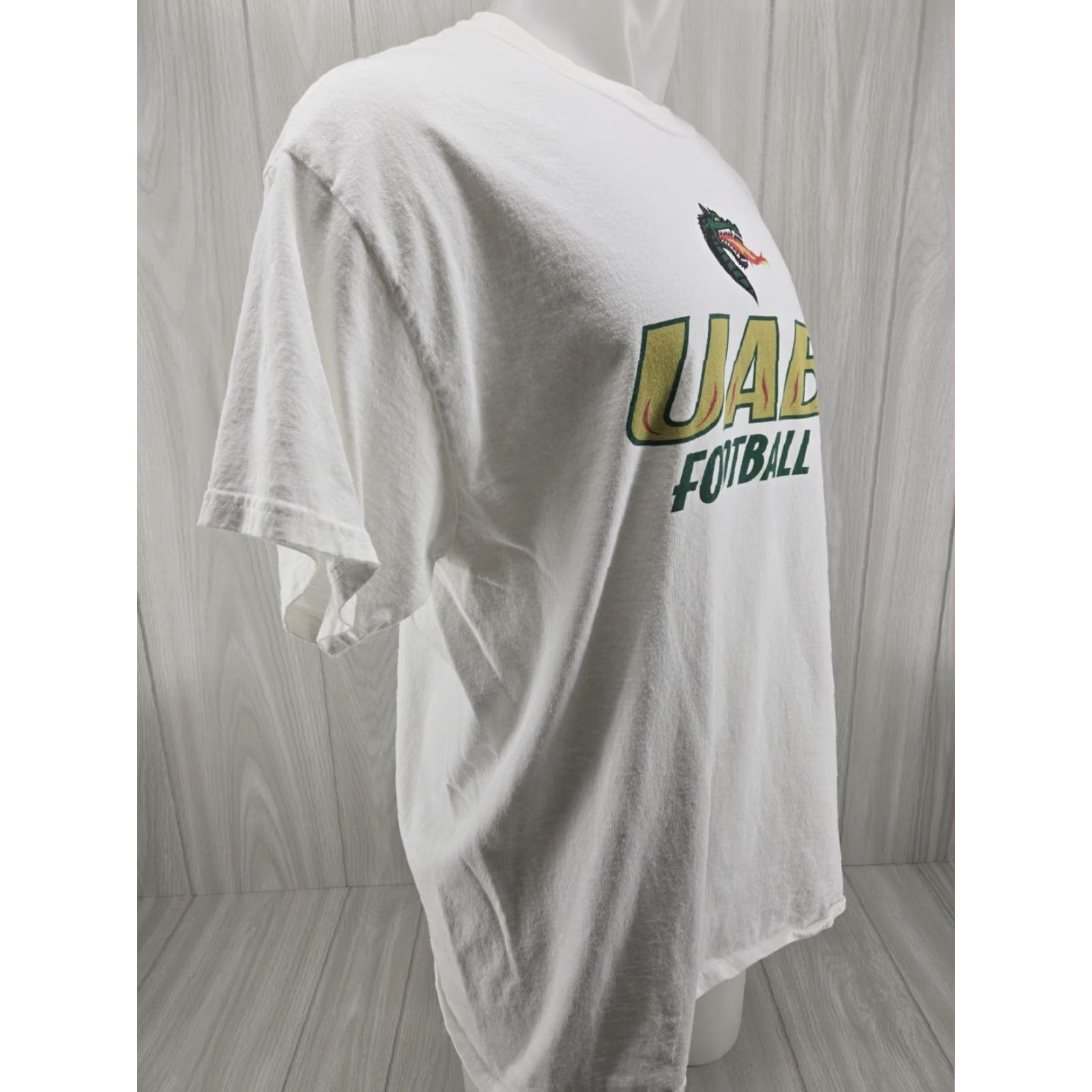 Gildan UAB Blazers Football T Shirt Men XL White Size US XL / EU 56 / 4 - 6 Thumbnail