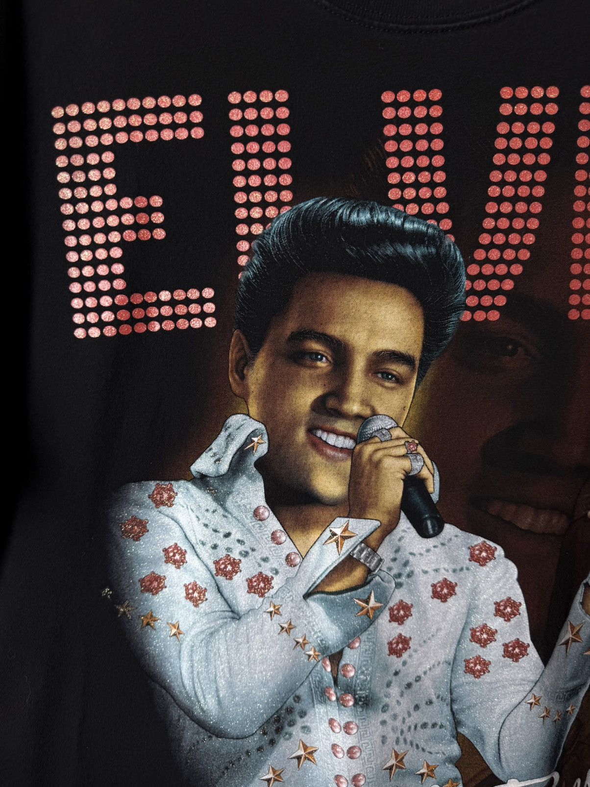 Band Tees Vintage 00s Elvis Presley American Classic Band Rock T Shirt Size US XL / EU 56 / 4 - 3 Thumbnail