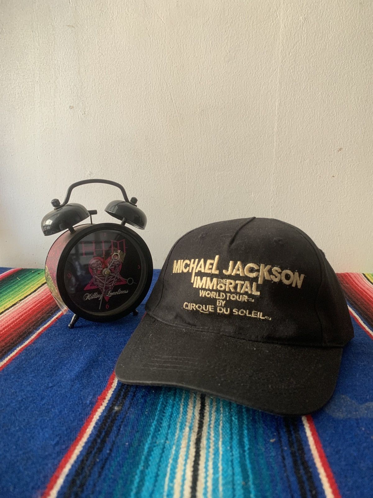 Michael Jackson Vintage Michael Jackson the immortal world tour Snapback Hat Size ONE SIZE - 1 Thumbnail