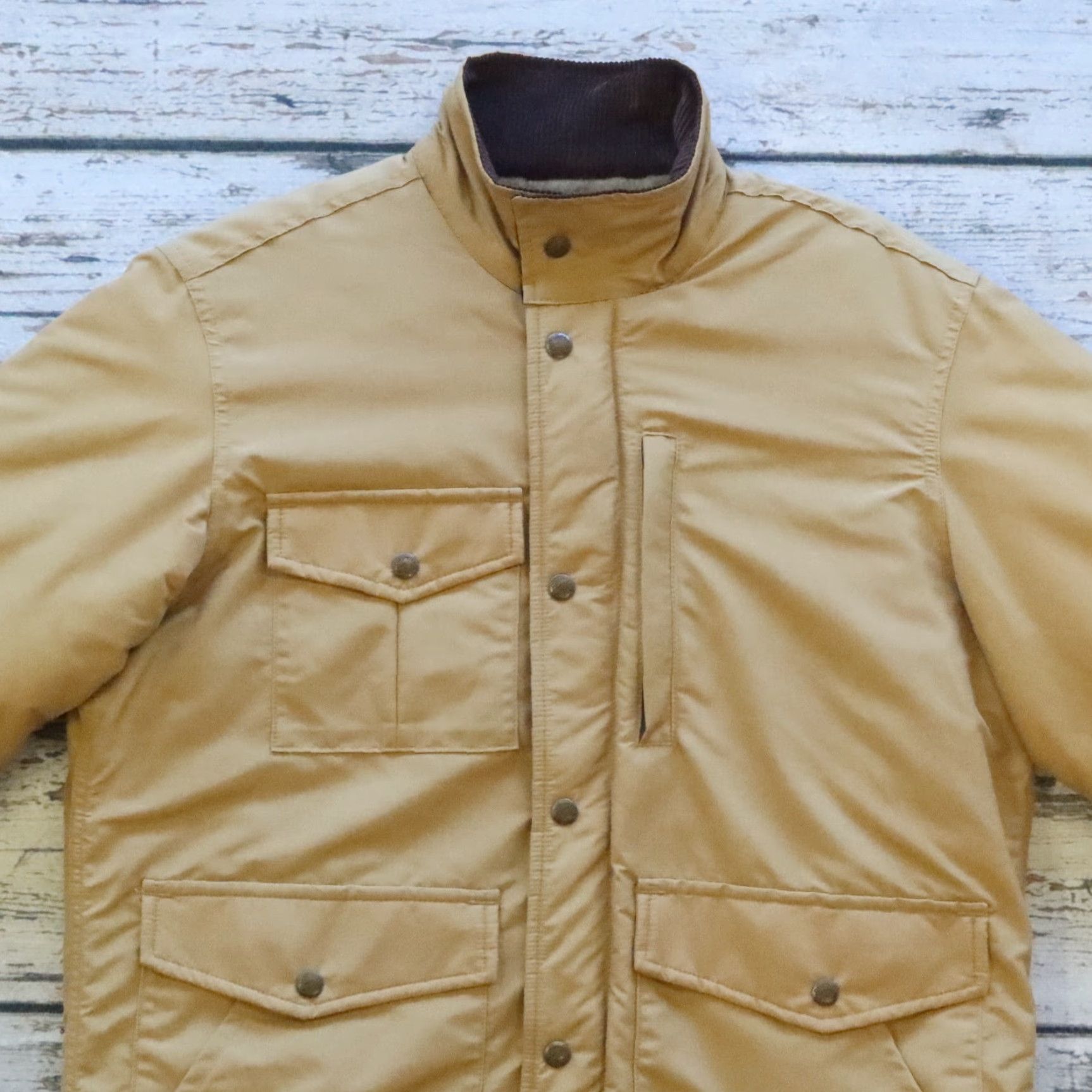 Vintage VINTAGE Deadstock Oregonian Outfitters Sherpa Jacket Parka Men M Khaki USA Size US M / EU 48-50 / 2 - 3 Thumbnail