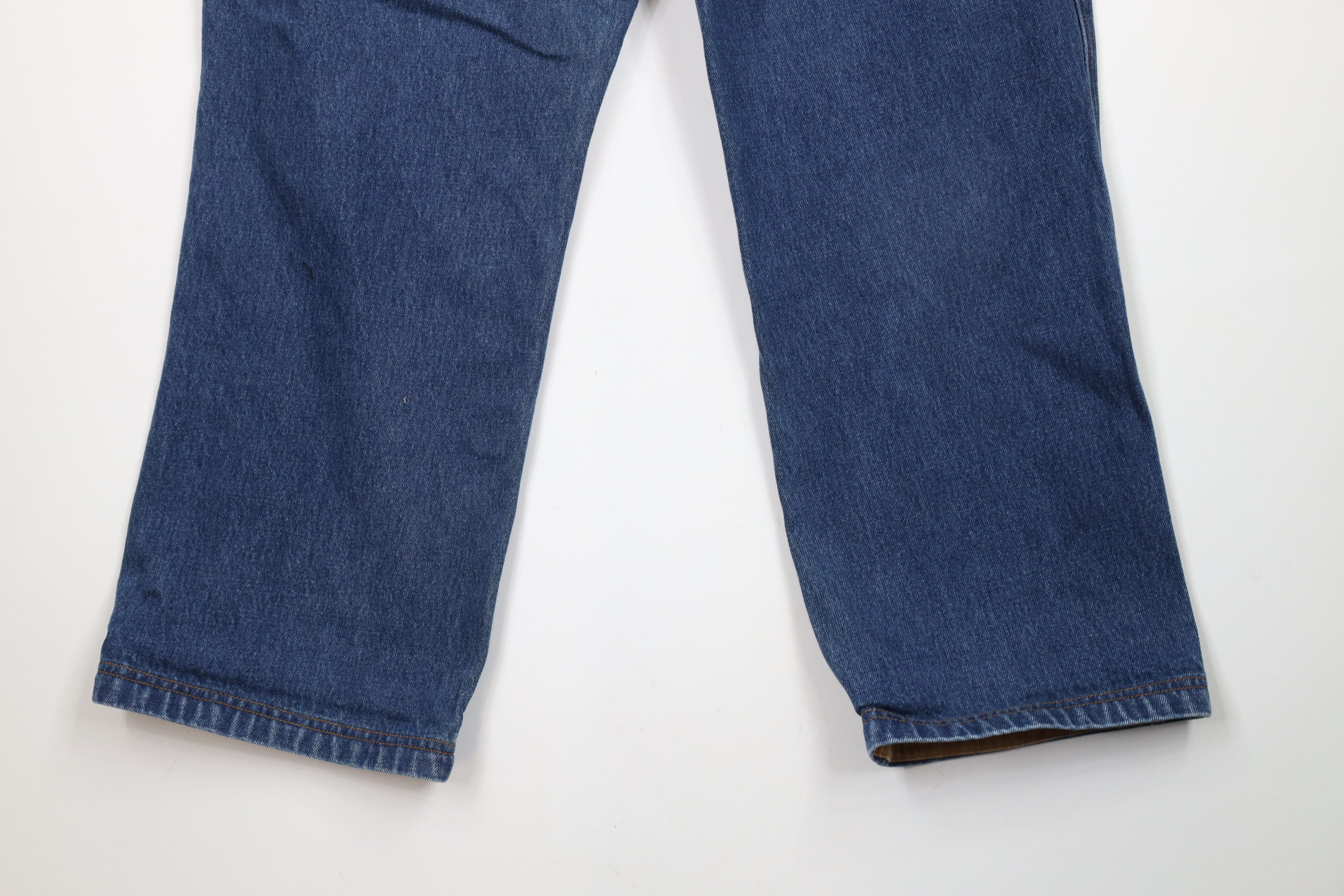 Duluth Trading Company × Vintage Duluth Trading Co Fit Ballroom Carpenter Wide Leg Jeans Blue Size US 38 / EU 54 - 11 Thumbnail