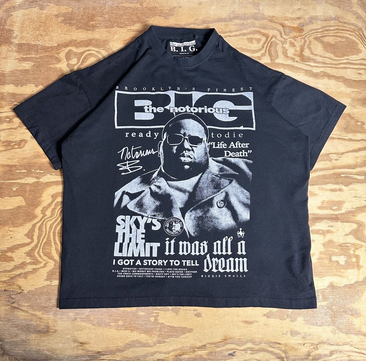 Other The Notorious BIG Pull&Bear black t-shirt Size US XL / EU 56 / 4 - 1 Thumbnail