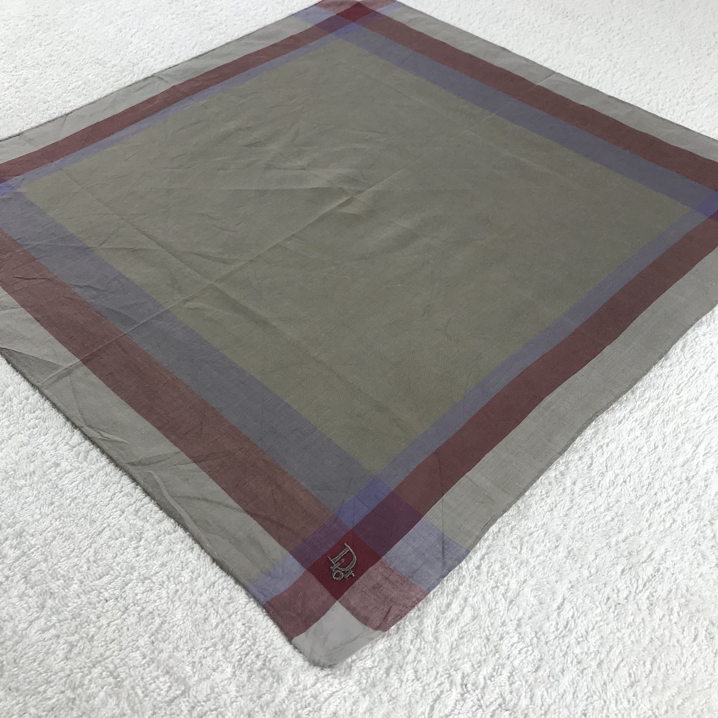 Vintage Dior Bandana / Handkerchief / Neckerchief Size ONE SIZE - 4 Thumbnail