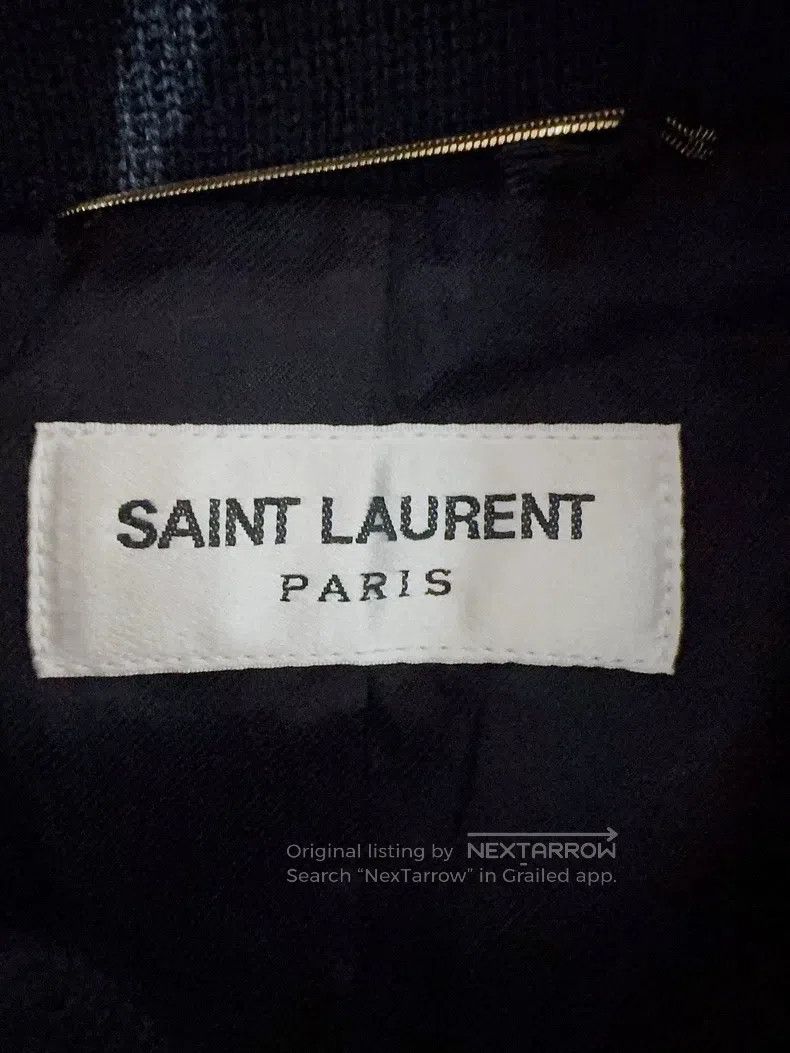 Saint Laurent Paris Saint Laurent Paris Baseball Jacket Jacket Size M / US 6-8 / IT 42-44 - 3 Thumbnail