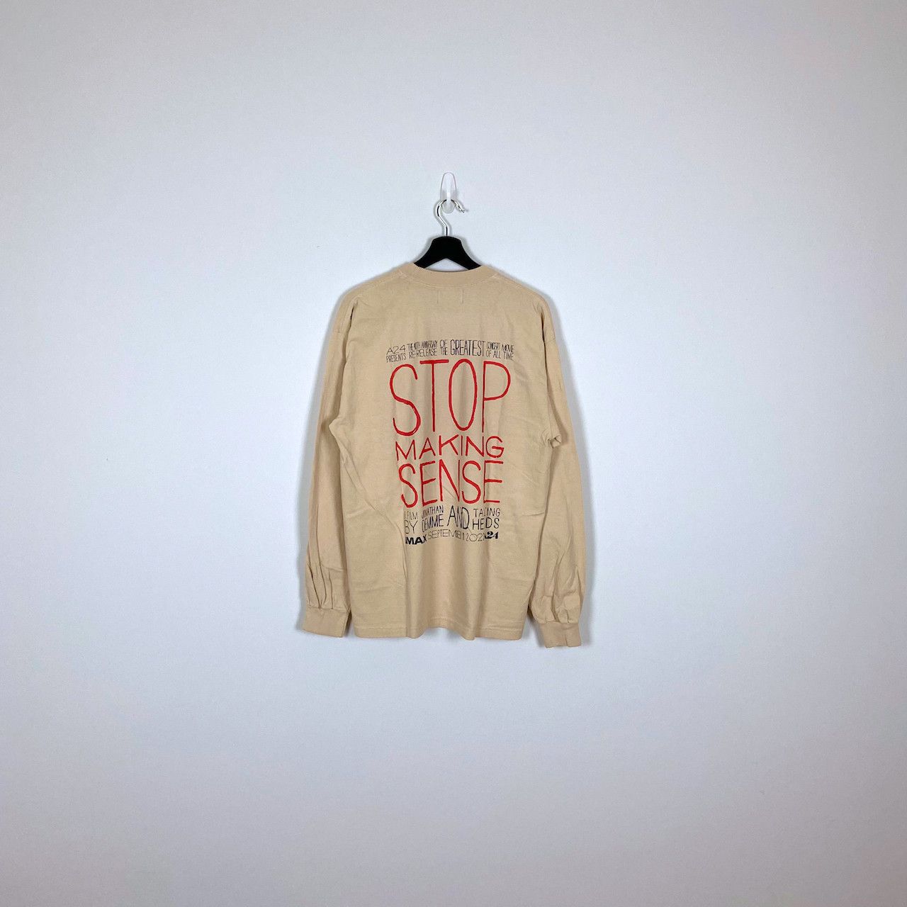 A24 A24 STOP MAKING SENSE LS TEE LIMITED EDITION Size US XL / EU 56 / 4 - 3 Thumbnail