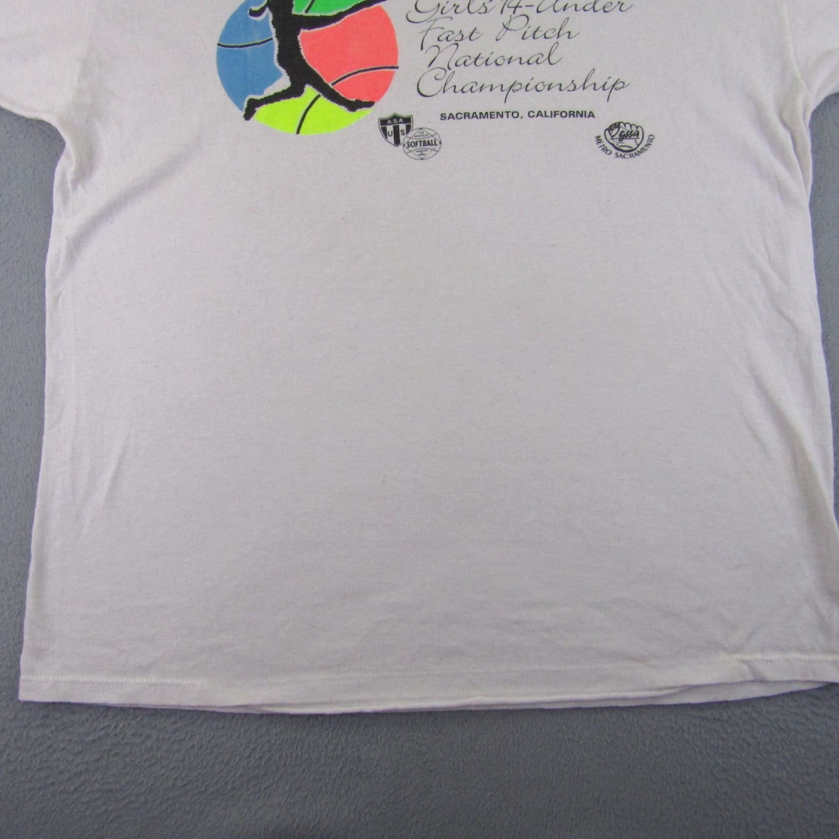 Russell Athletic VINTAGE Russell Athletic Softball Shirt Men XL White 90s Logo Graphic Print 1991 90s Mens Shirts Squares? Size US XL / EU 56 / 4 - 3 Thumbnail