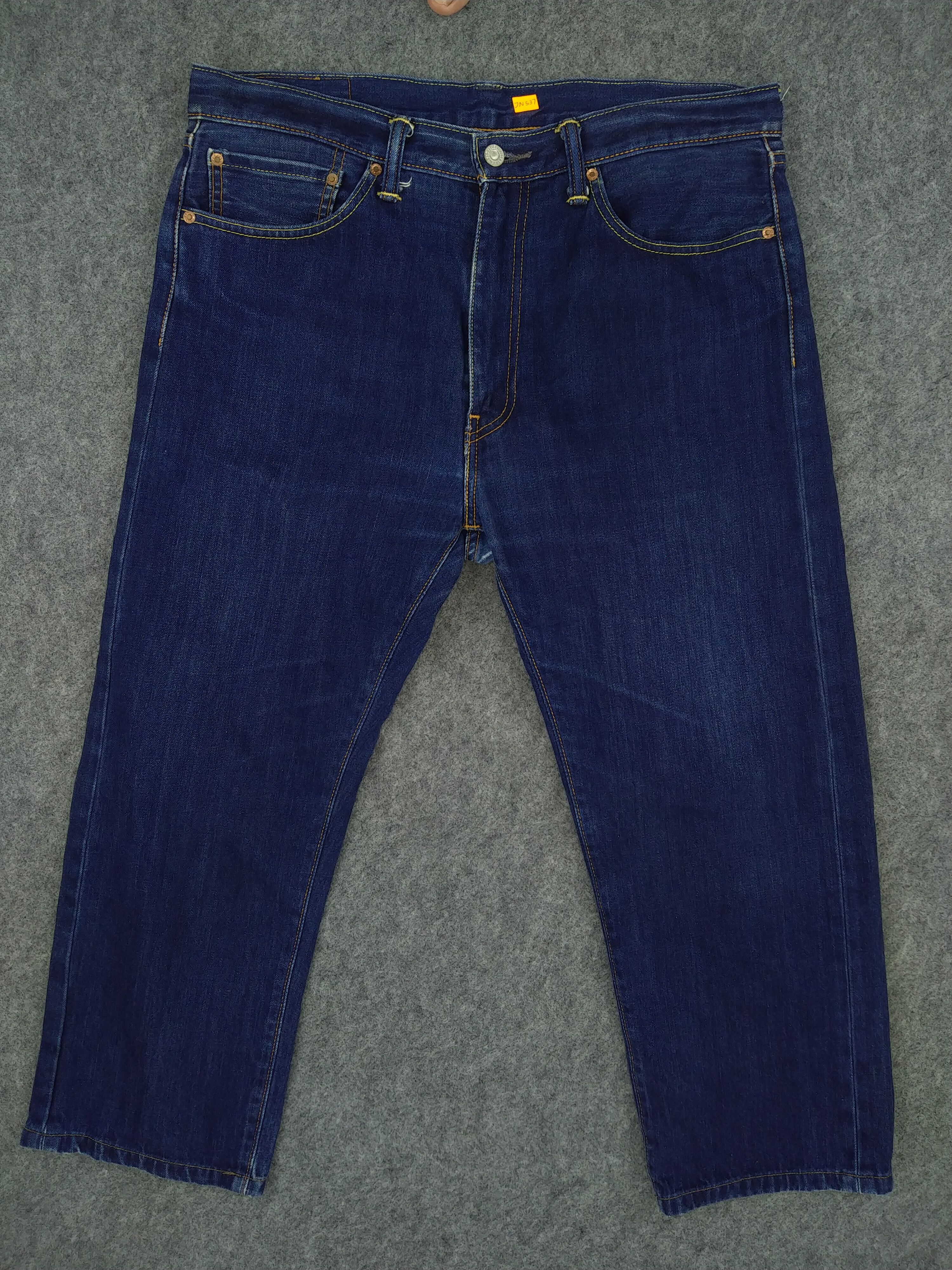 Levi's Dark Blue Levi's 505 Denim 37x24.5 -JN537 Size US 37 - 1 Thumbnail