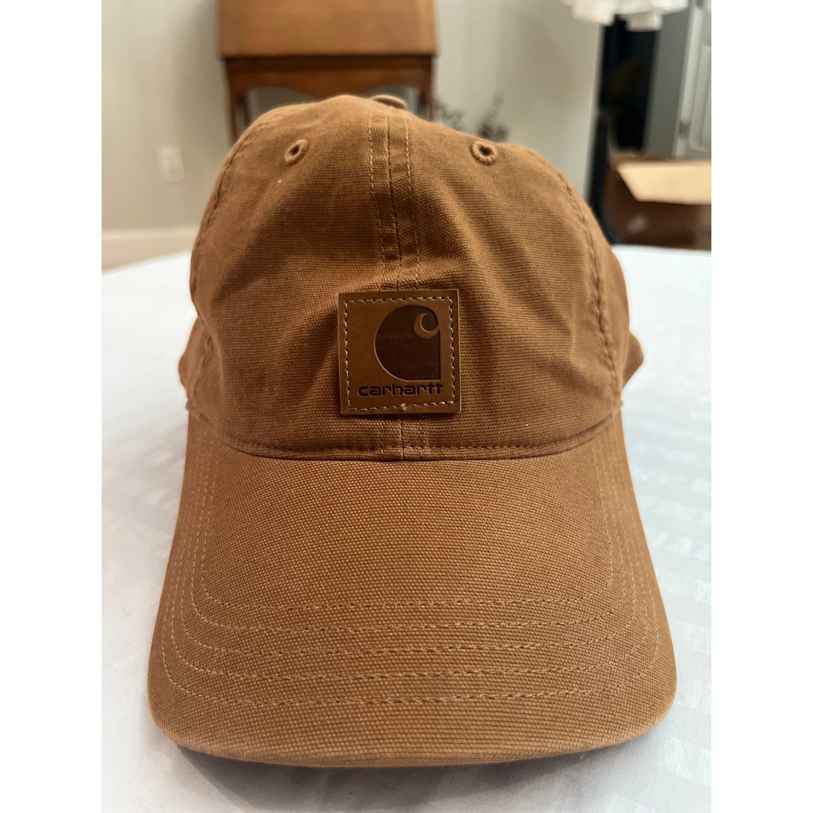Carhartt Carhartt Odessa Canvas Cap Brown Adjustable Strapback Size ONE SIZE - 1 Thumbnail