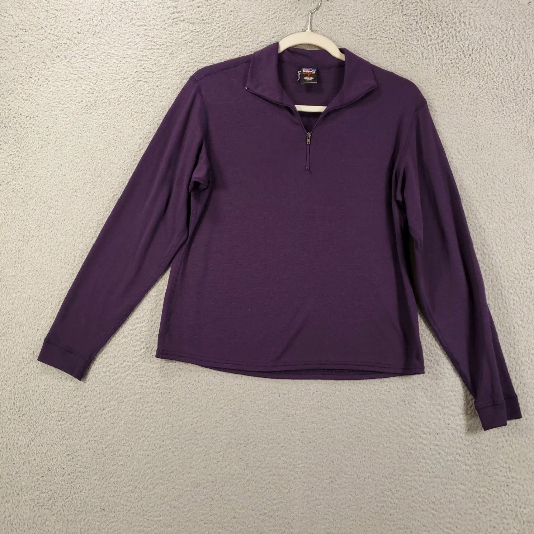 Patagonia Vintage Yes Patagonia Capilene 1/4 Zip Sweater Shirt Womens Small Purple USA Made Pullover Size S / US 4 / IT 40 - 4 Thumbnail