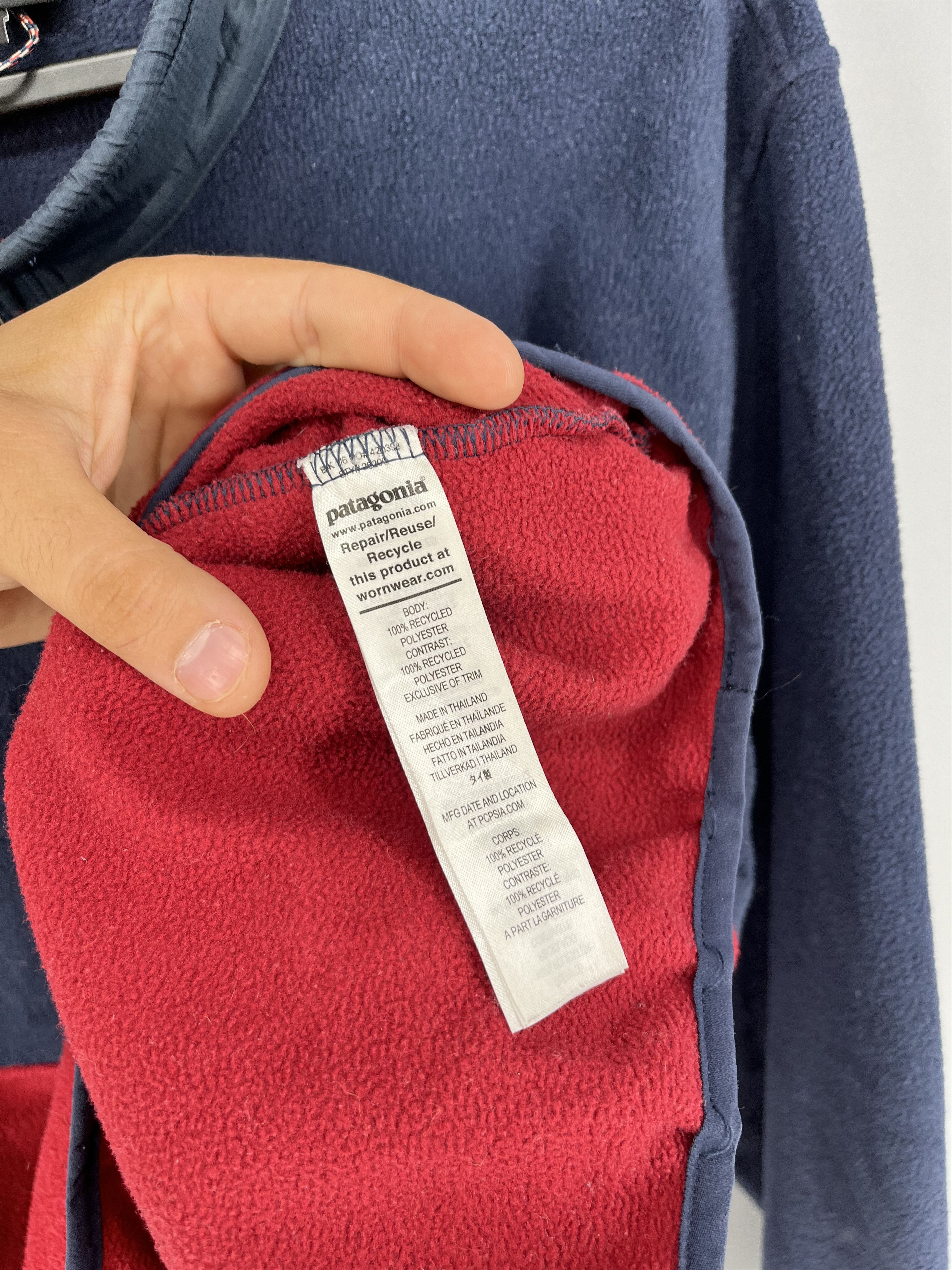 Patagonia Vintage Patagonia Synchilla Fleece Jacket Zip Pocket Size US XXL / EU 58 / 5 - 8 Thumbnail