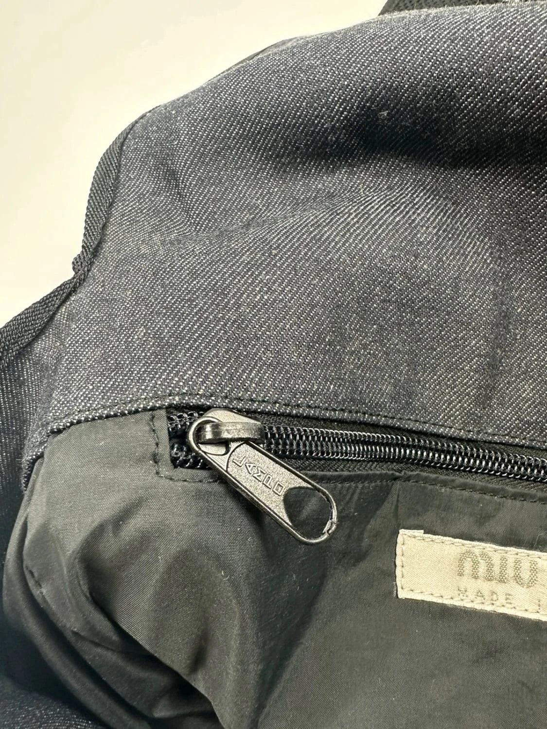 Miu Miu Miu Miu 90s Denim Sling Bag Size ONE SIZE - 12 Thumbnail
