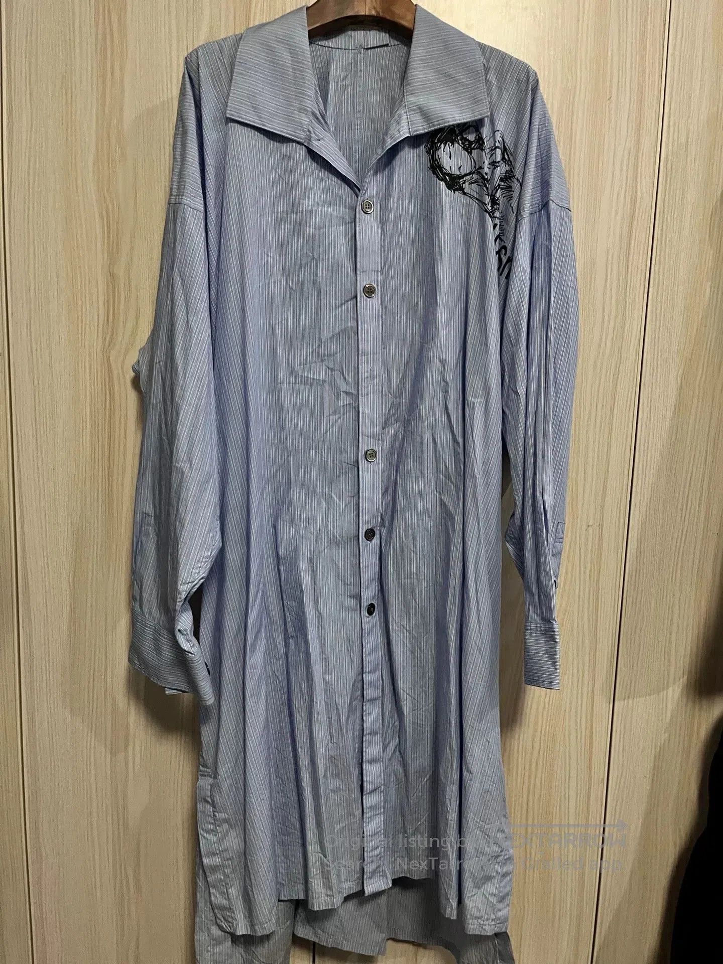 Yohji Yamamoto Yohji Yamamoto Long Shirt Size 3. Size US L / EU 52-54 / 3 - 1 Thumbnail