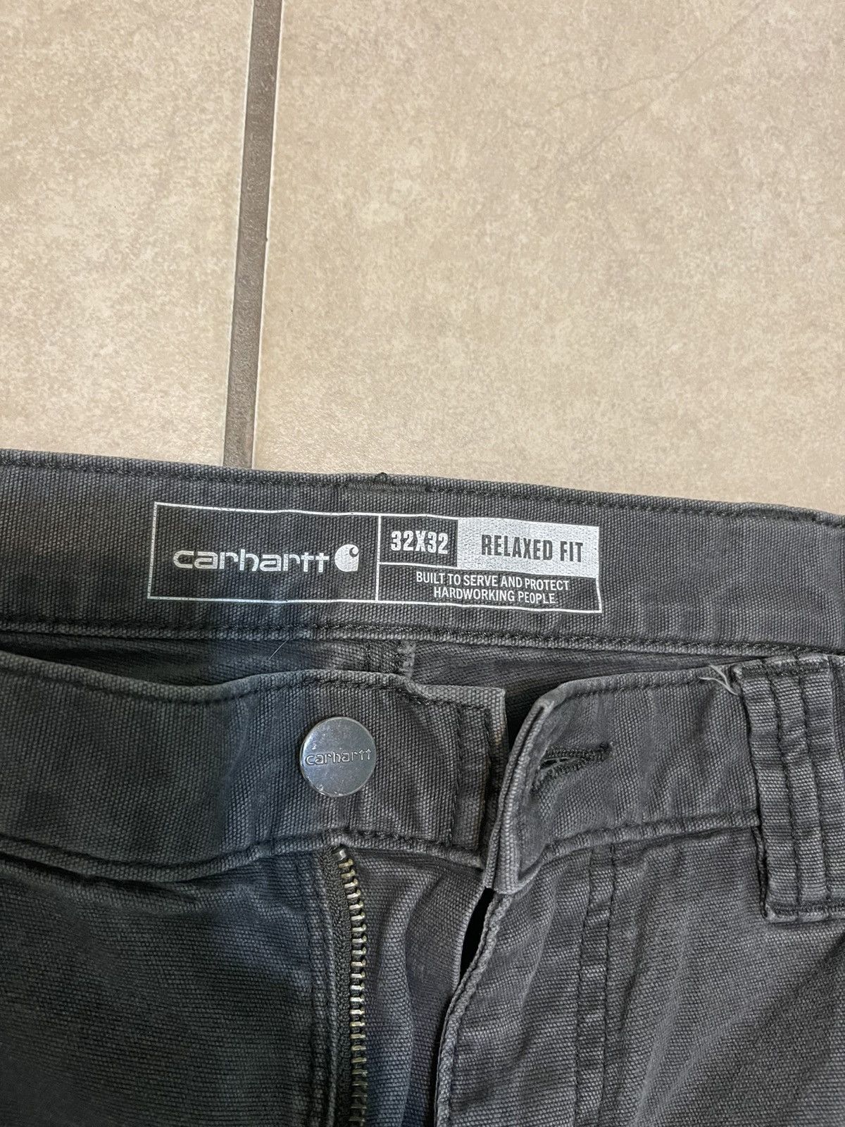 Carhartt × Carhartt Wip × Vintage VTG Y2K CARHARTT PANTS Size US 32 / EU 48 - 3 Thumbnail