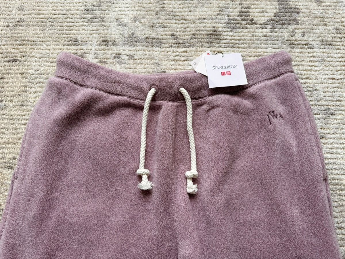 JW Anderson × Uniqlo Small JW Anderson Pink Fleece Pants Sherpa Joggers Size US 28 / EU 44 - 6 Thumbnail
