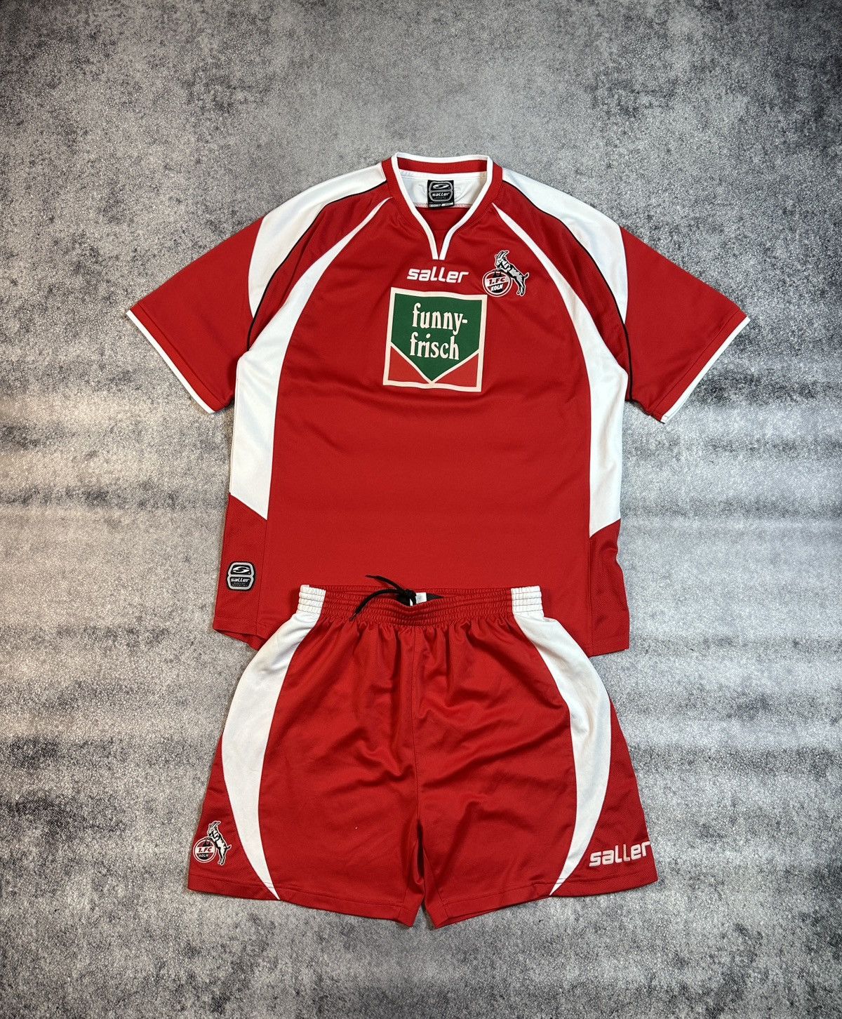 Vintage Vintage Saller 1.FC Koln 90s Soccer Suits Jersey Shorts XXL Size US XXL / EU 58 / 5 - 1 Thumbnail