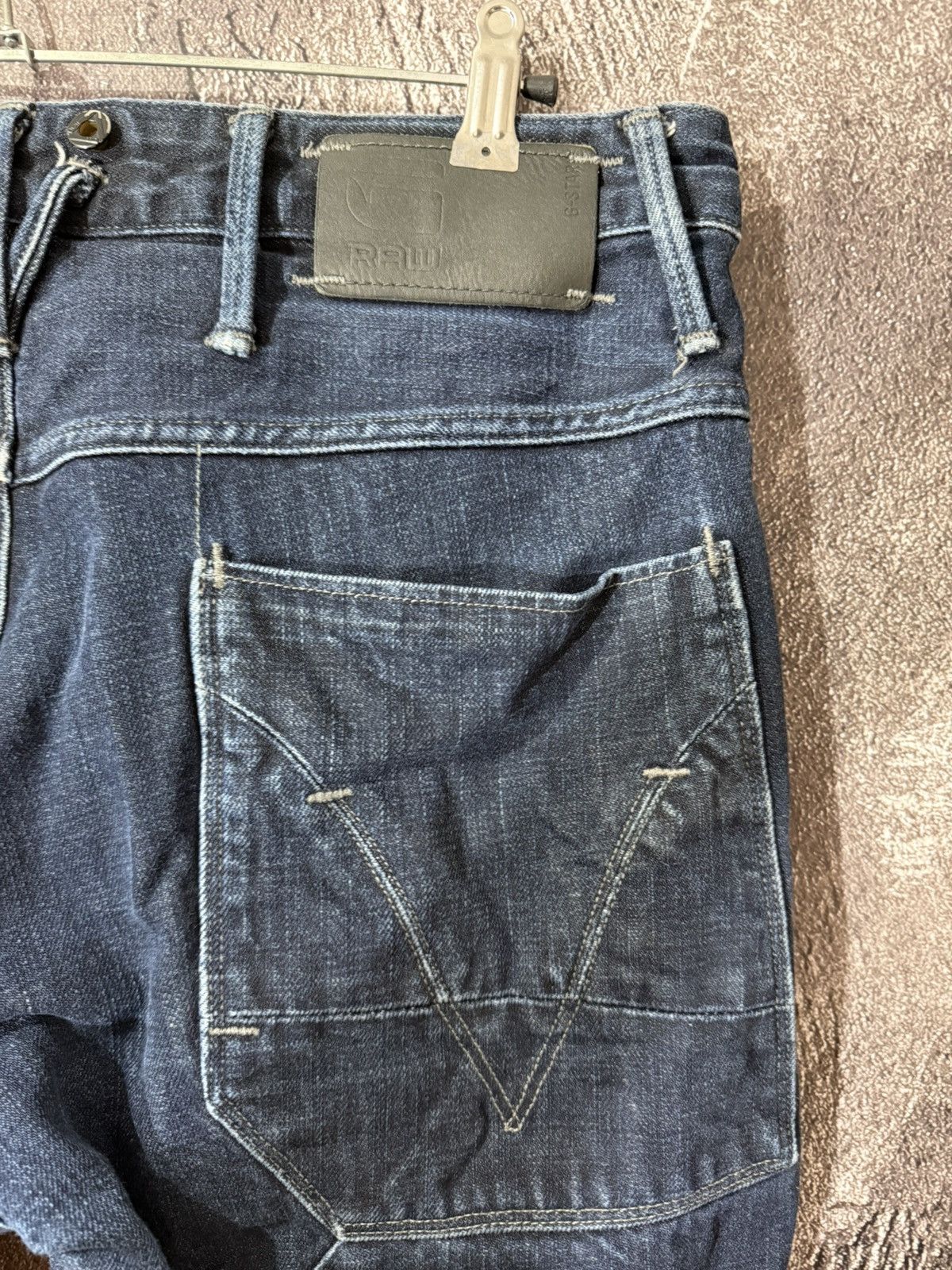 G-Star × Vintage G-STAR Raw Flight Elwood Brooklyn Denim Loose Fit Jeans Size US 33 - 7 Thumbnail