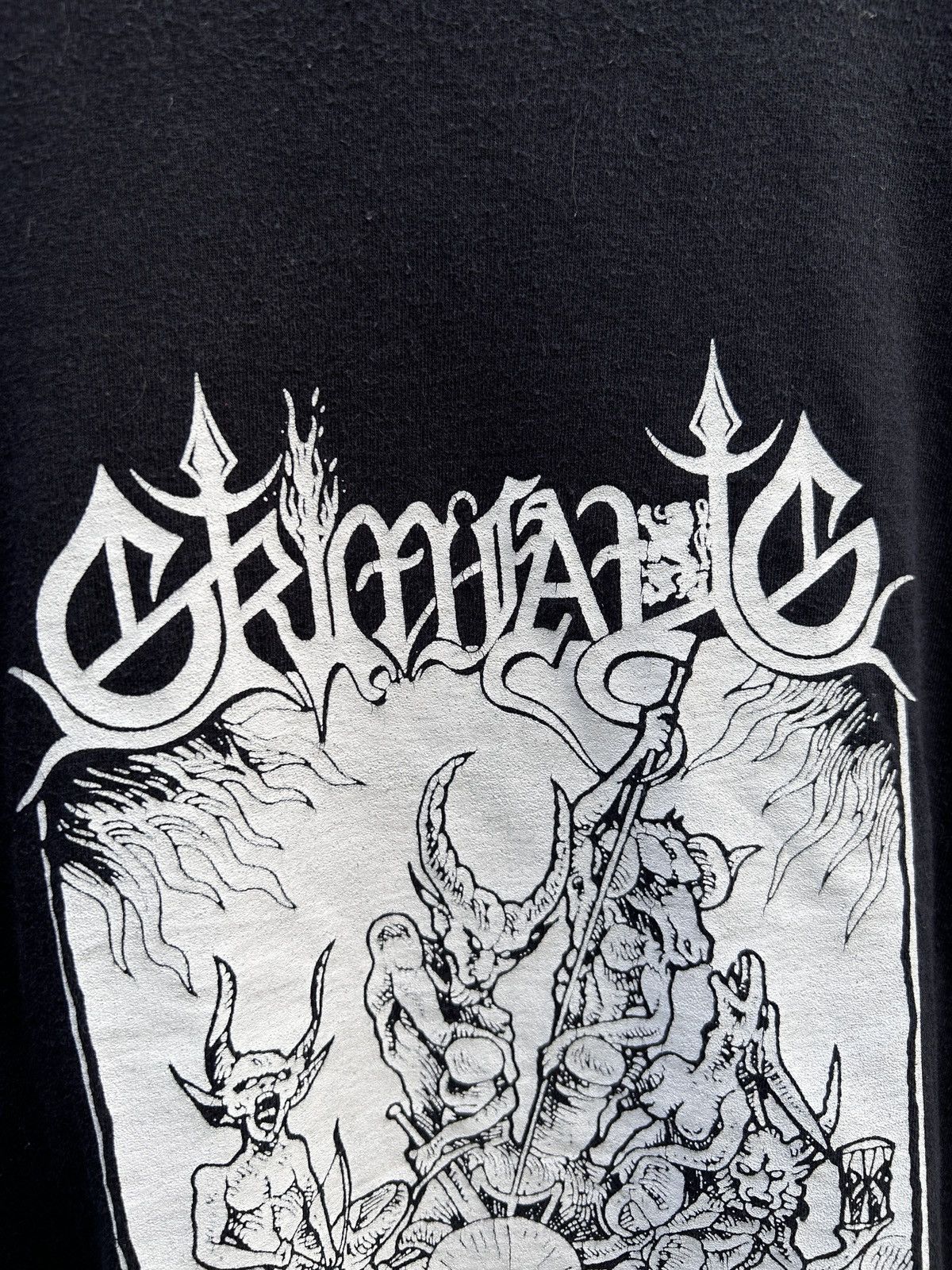 Band Tees 00s Vintage Grimfaug Defloration Of Life’s Essence T-Shirt Size US XL / EU 56 / 4 - 3 Thumbnail