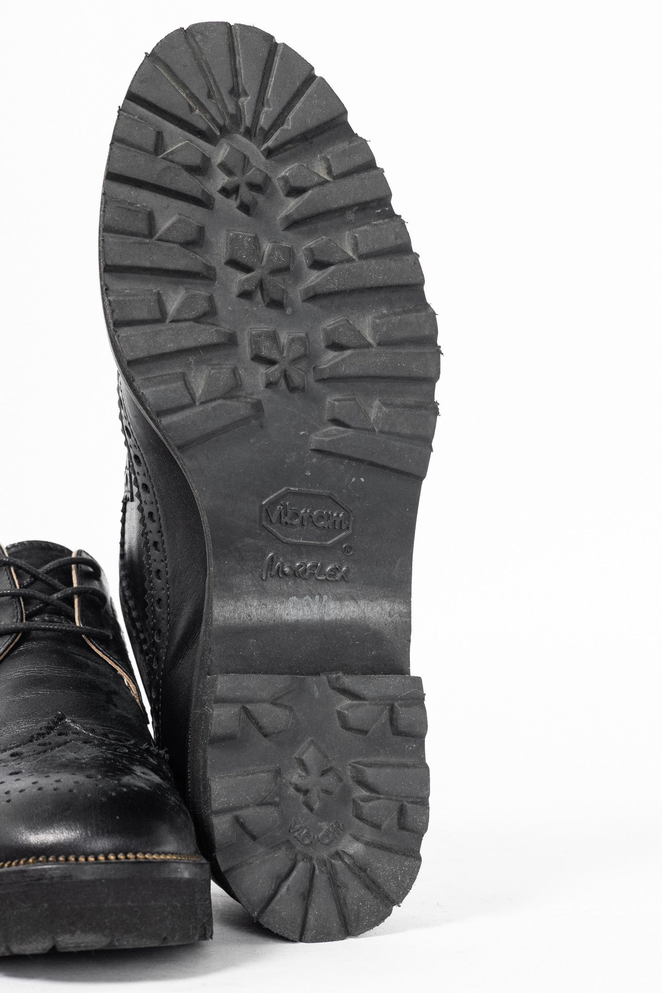Ron White Ron White Queenie Black Leather Wingtip Platform Oxfords Size US 6 / IT 36 - 5 Thumbnail