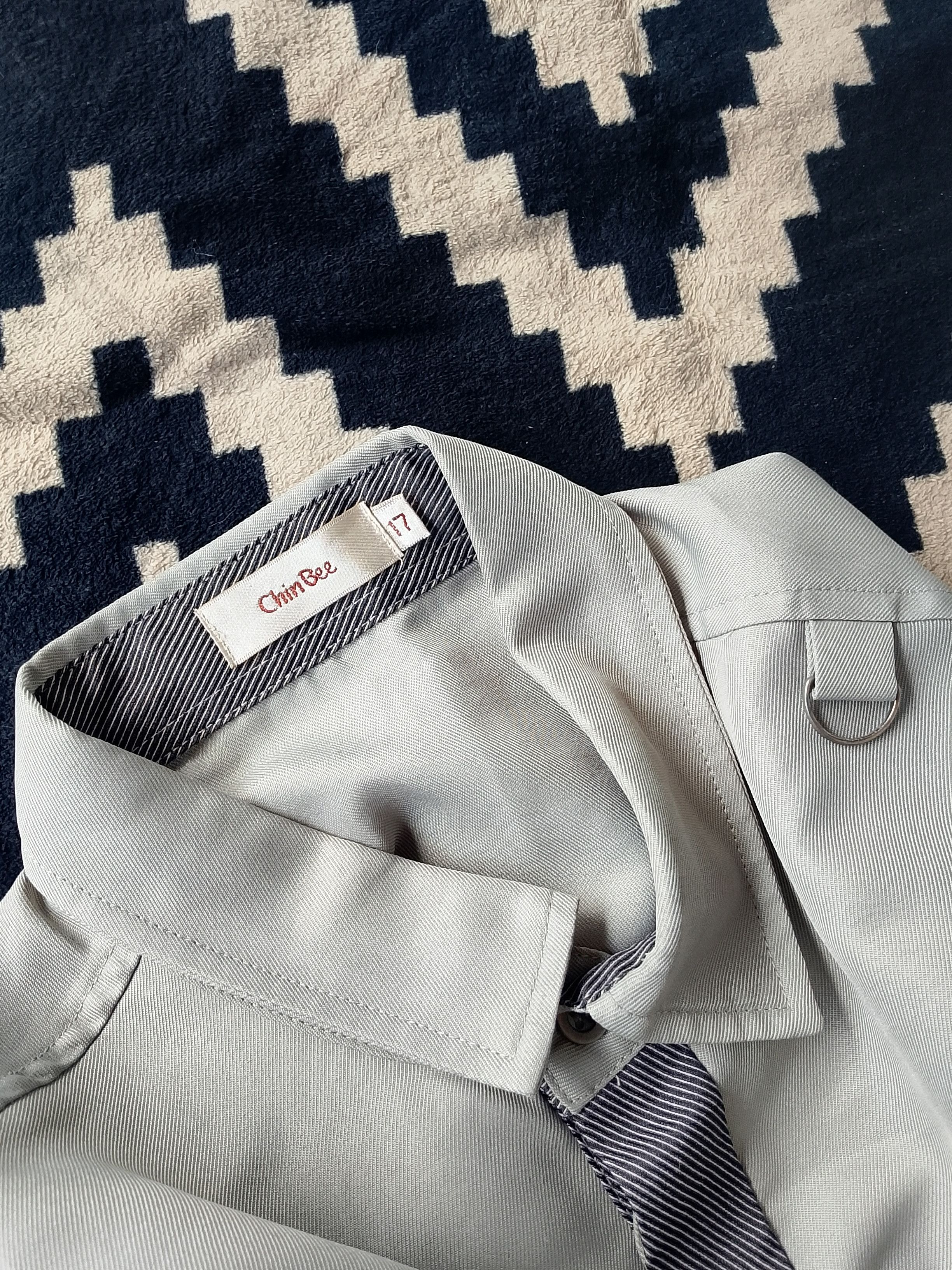 Other Vintage Chin Bee Collar Shirt Clean Tech Aesthetic Workwear Size US XL / EU 56 / 4 - 5 Thumbnail