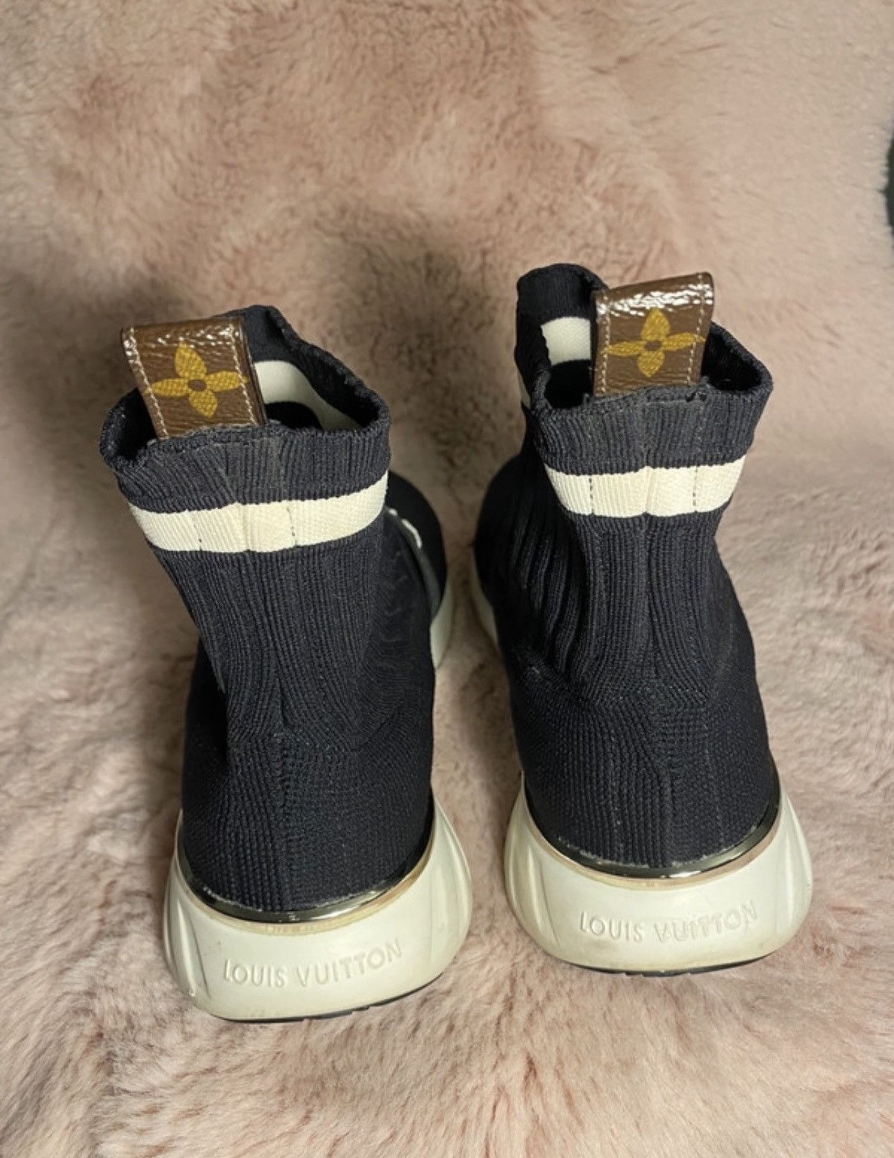Louis Vuitton Louis Vuitton Aftergame Sock Trainers Size US 8.5 / IT 38.5 - 4 Thumbnail