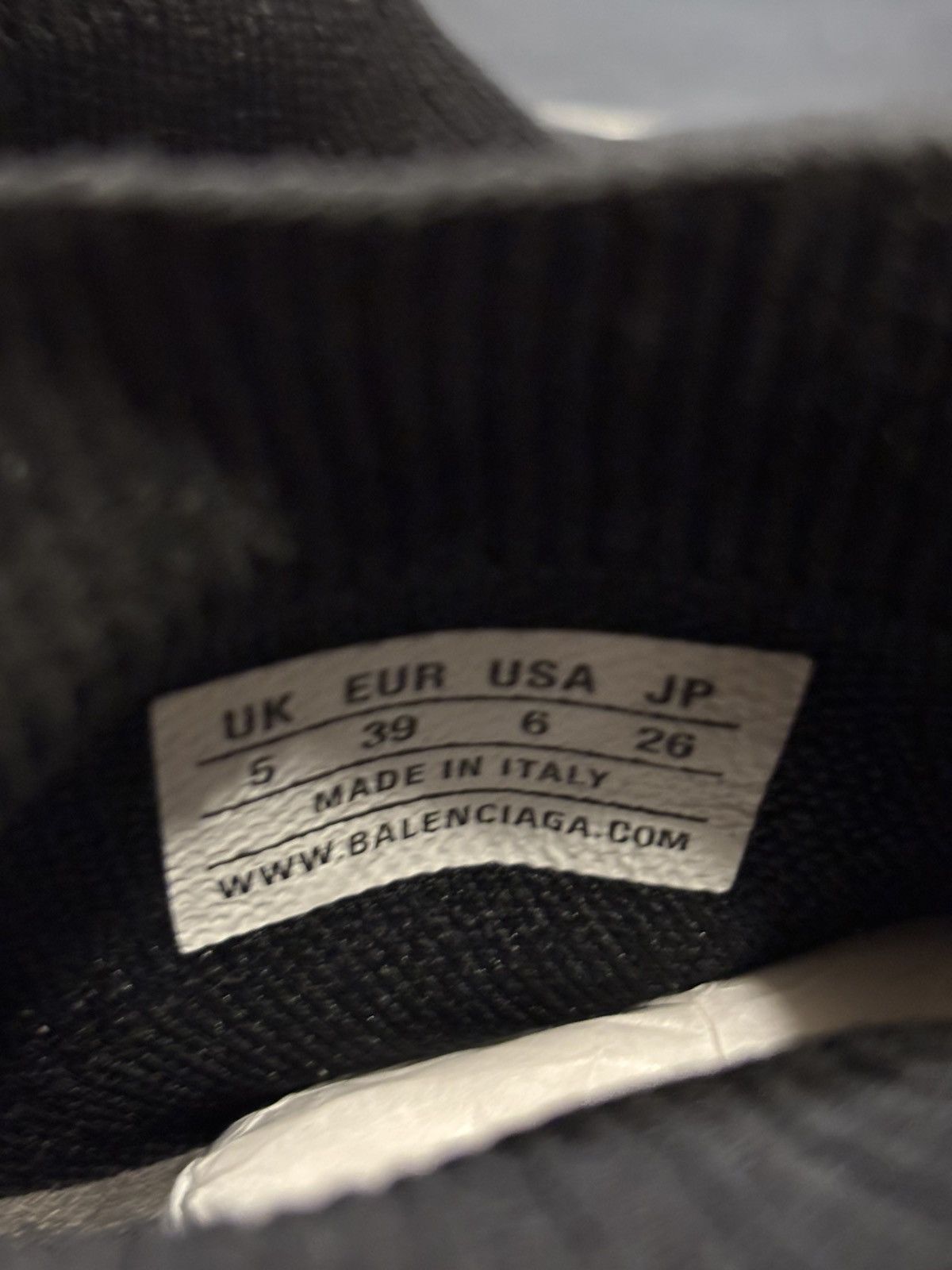 Balenciaga Balenciaga Sock Runner Black Size US 6 / EU 39 - 6 Thumbnail