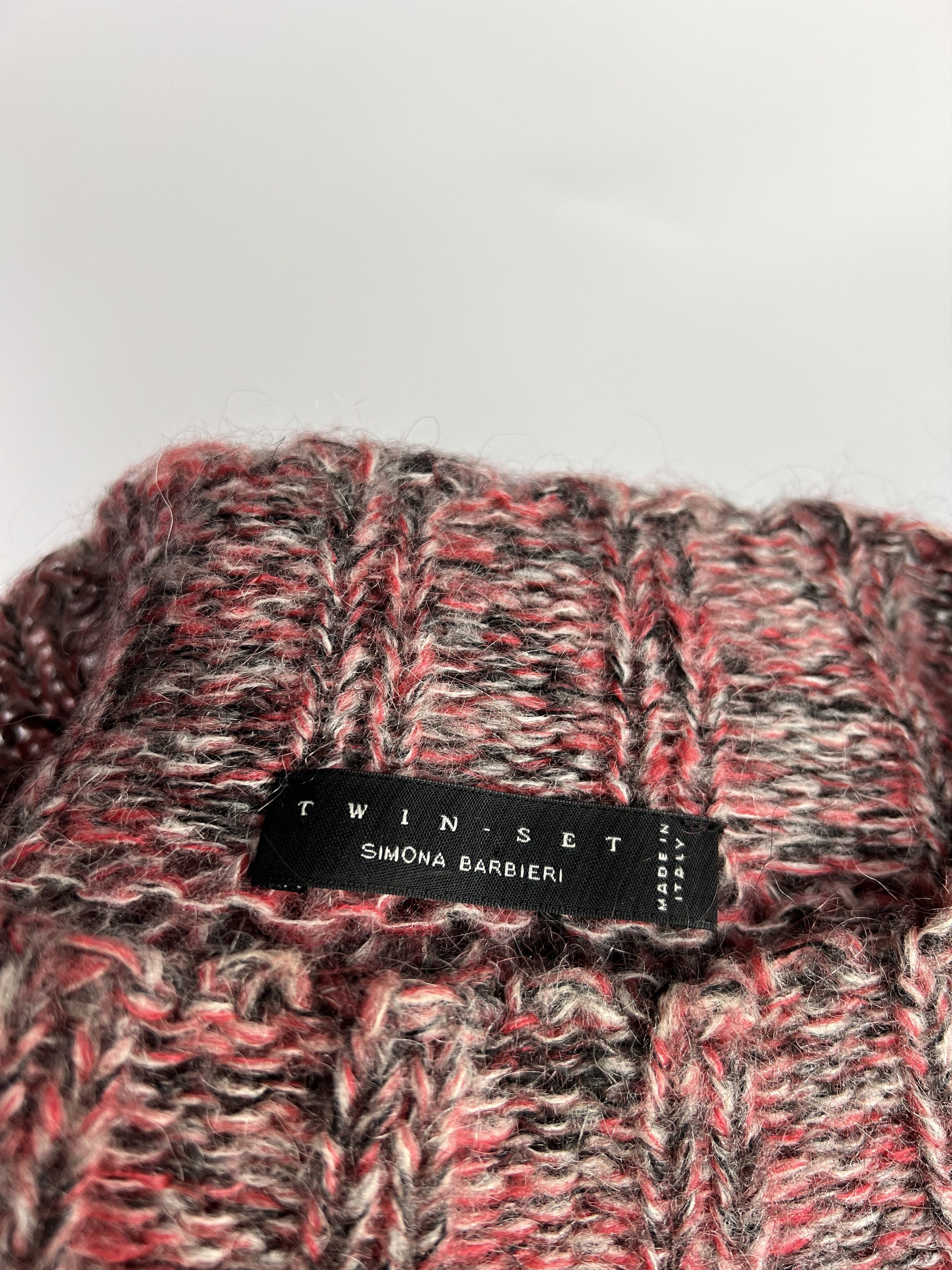 TWINSET Twin-Set Simona Barbieri Mohair Knit Sweater Size S Size S / US 4 / IT 40 - 10 Thumbnail