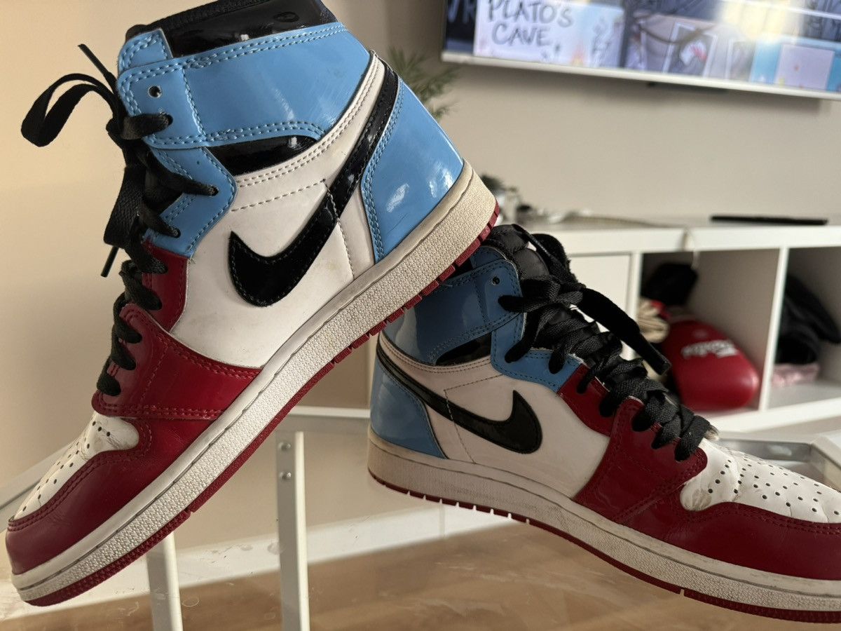 Jordan Brand Jordan 1 Retro High Fearless UNC Chicago Size US 8.5 / EU 41-42 - 6 Thumbnail