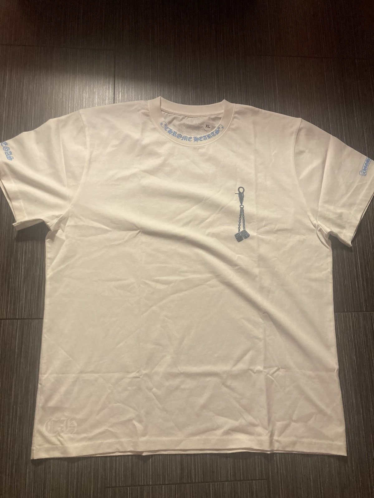 Chrome hearts Fontainebleau exclusive dice tee white xl