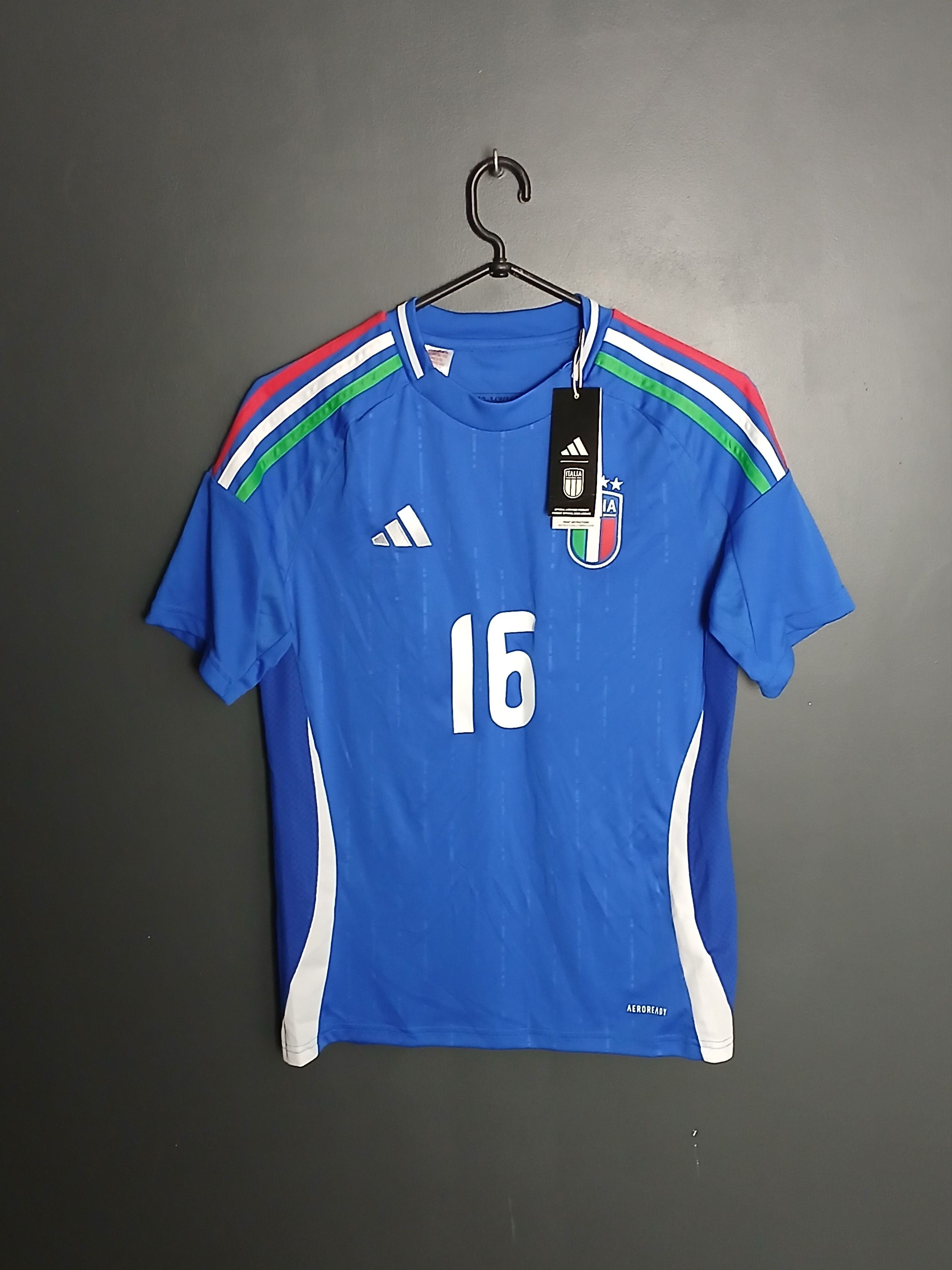 Adidas KIDS Italy National Team 24/25 Home Football Jersey T-Shirt Size US S / EU 44-46 / 1 - 1 Thumbnail