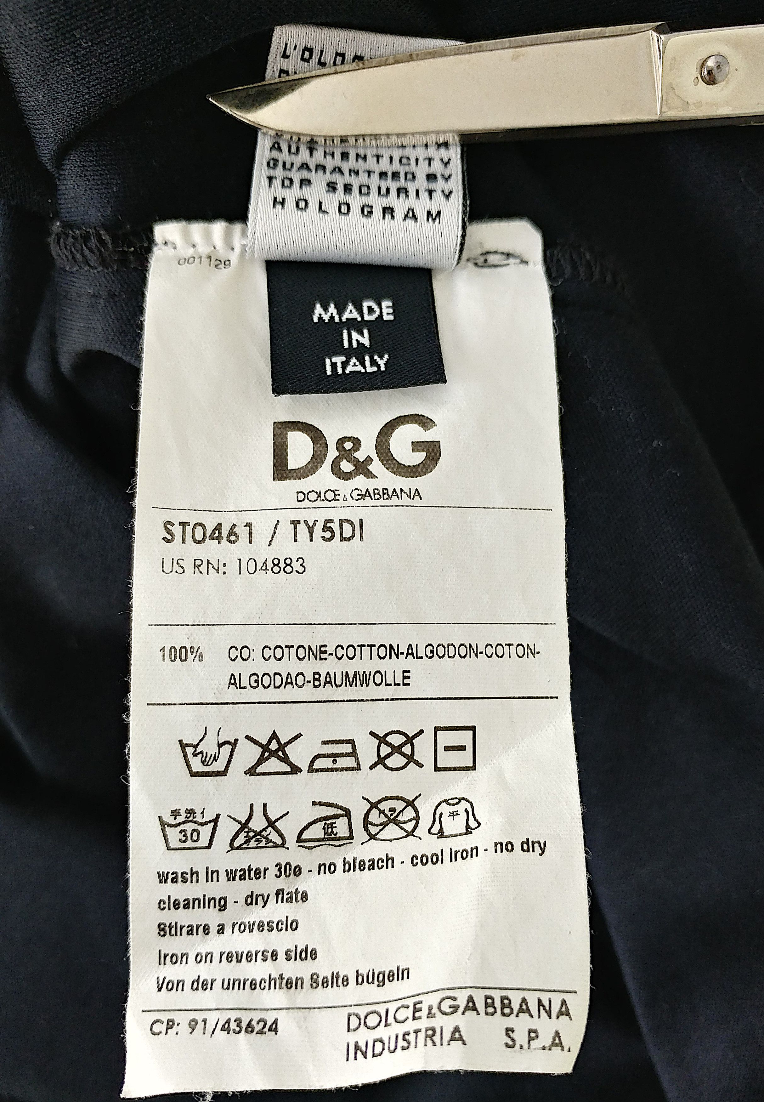 Dolce & Gabbana Genuine Sleeveless Beaded Neckline Top Y2K Archive Size S / US 4 / IT 40 - 7 Thumbnail