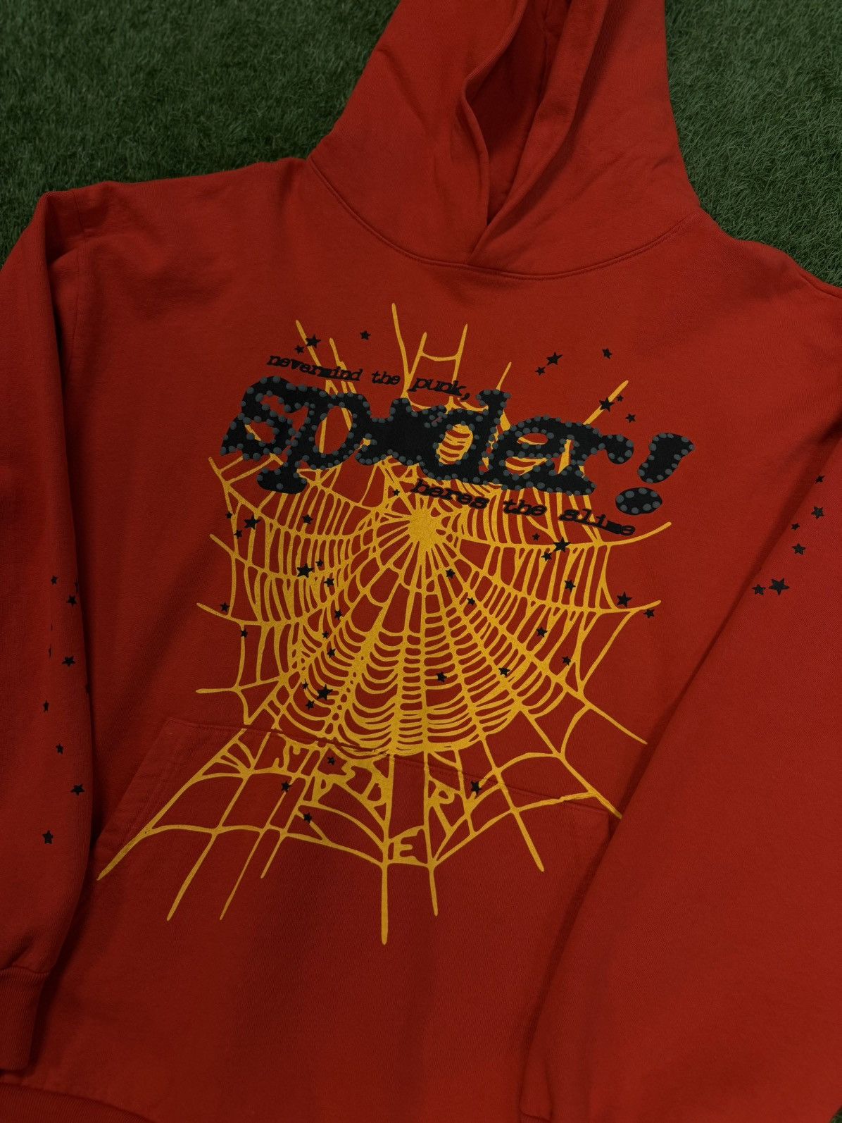 Sp5der Sp5der Worldwide Hoodie Red Web Size XXL (NEW) Size US XXL / EU 58 / 5 - 3 Thumbnail