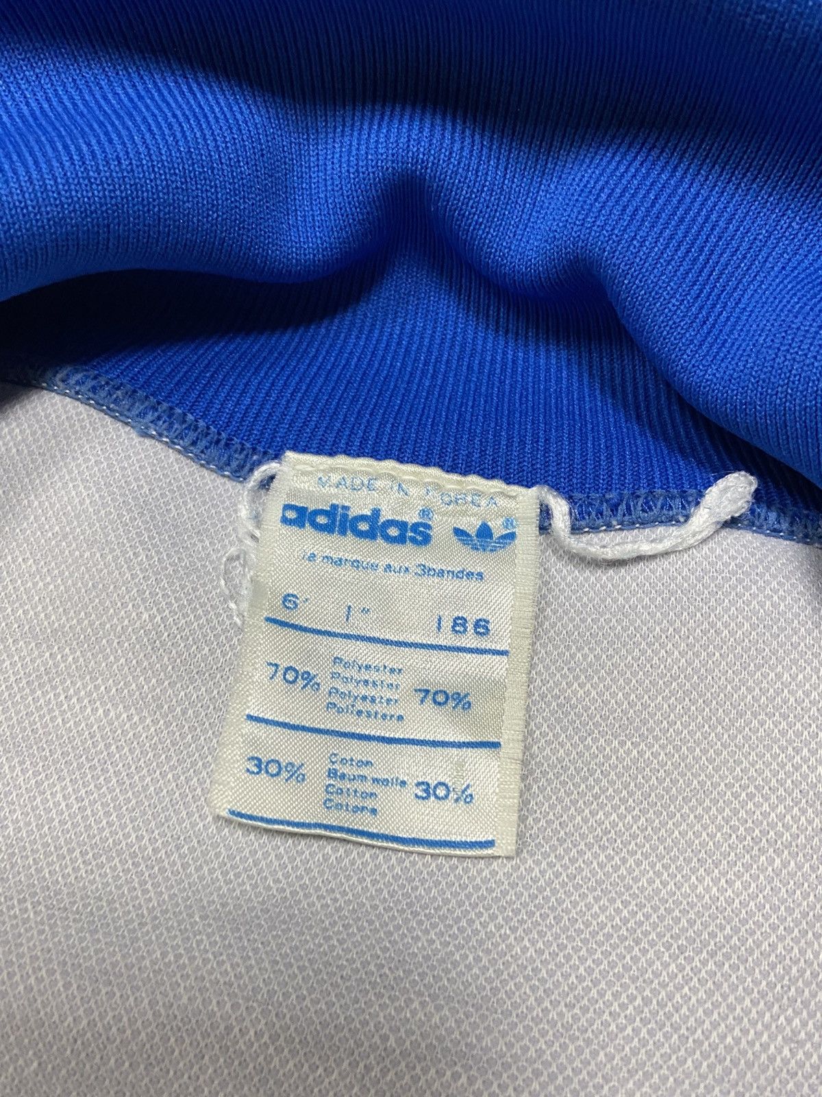 Adidas Adidas Korea vintage track jacket zip stripes Size US L / EU 52-54 / 3 - 2 Thumbnail