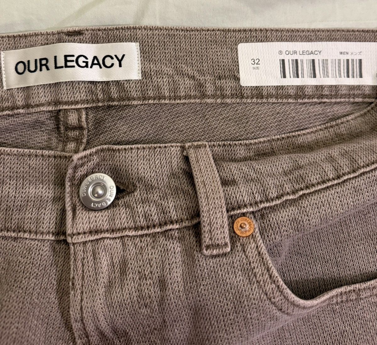 Our Legacy Our Legacy Third Cut Jeans Pink Cast Chain Twill 32 Size US 32 / EU 48 - 5 Thumbnail