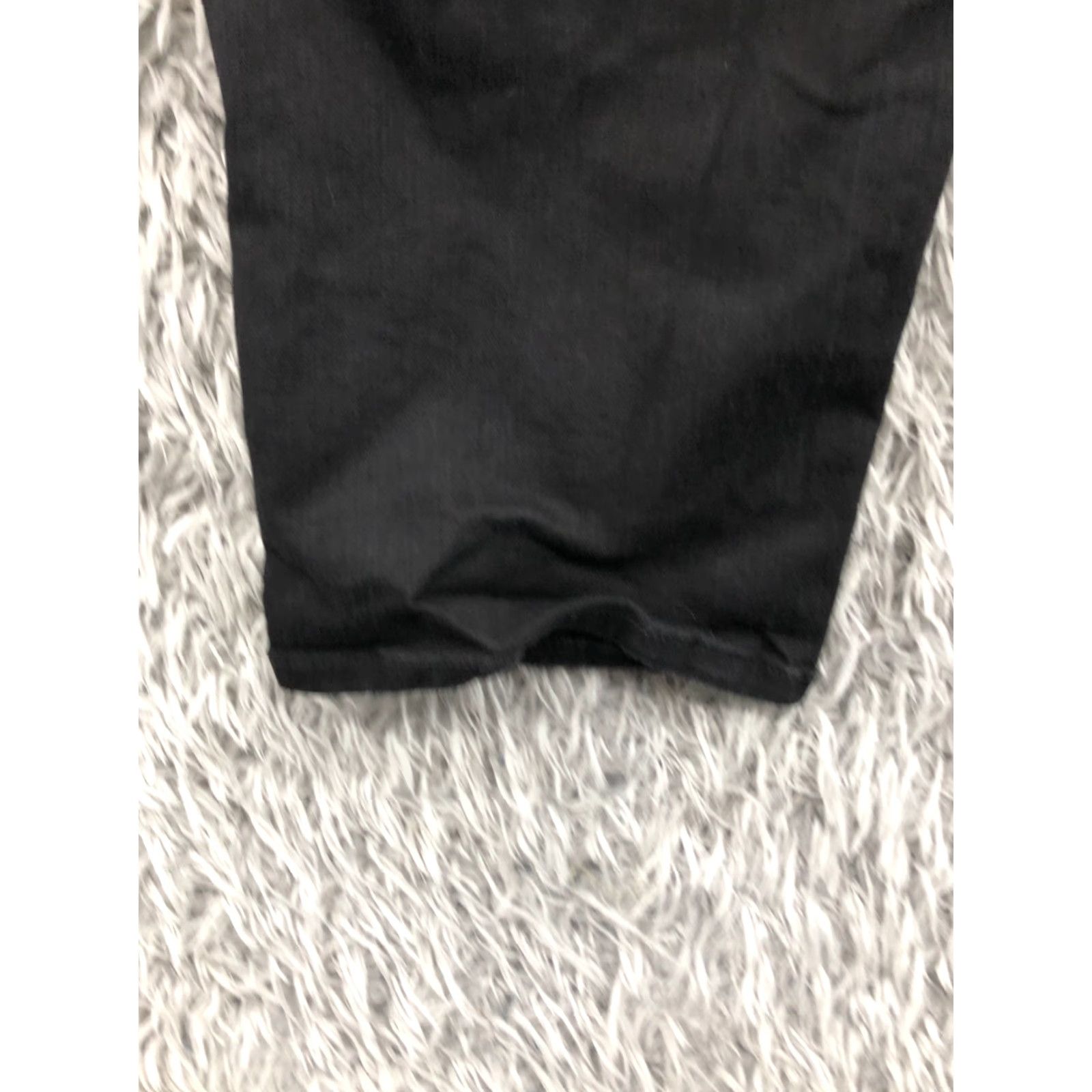 Torrid Torrid Jeans Skinny Crop Dark Wash Black Plus Size 26 Womens Denim 5-Pocket High Rise Logo Button Zipper Collection Size 26" / US 2 / IT 38 - 7 Thumbnail