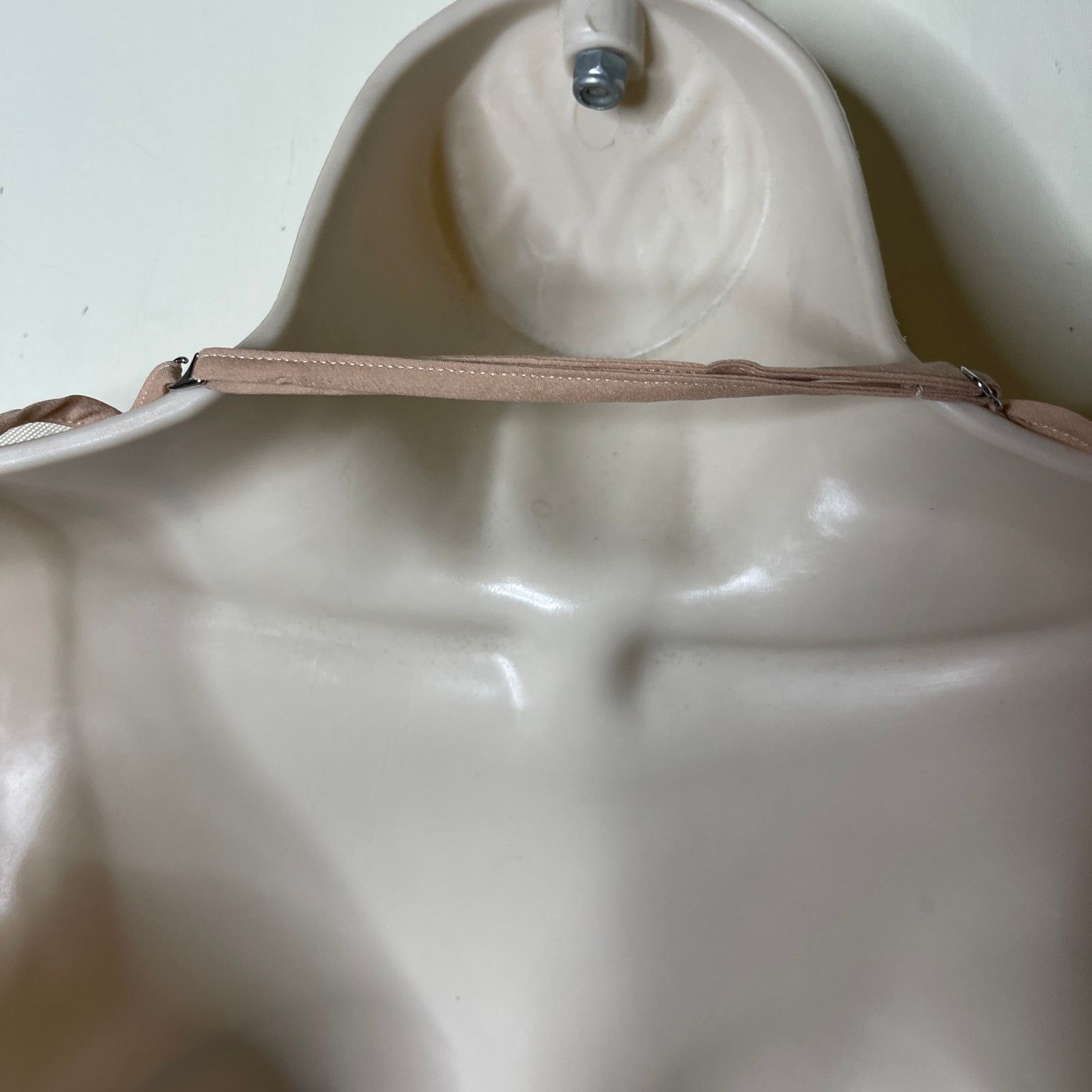 Nensi Dojaka Nensi Dojaka Gathered Long Sleeve Bra Top In Sable Tan Sz XS Size XS / US 0-2 / IT 36-38 - 6 Thumbnail