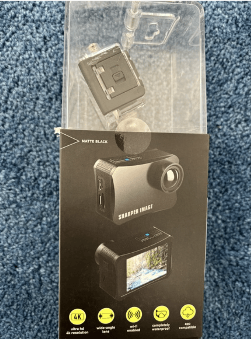 Other Sharper Image SVC701 Waterproof 4K Full HD Action Cam Size ONE SIZE - 4 Thumbnail