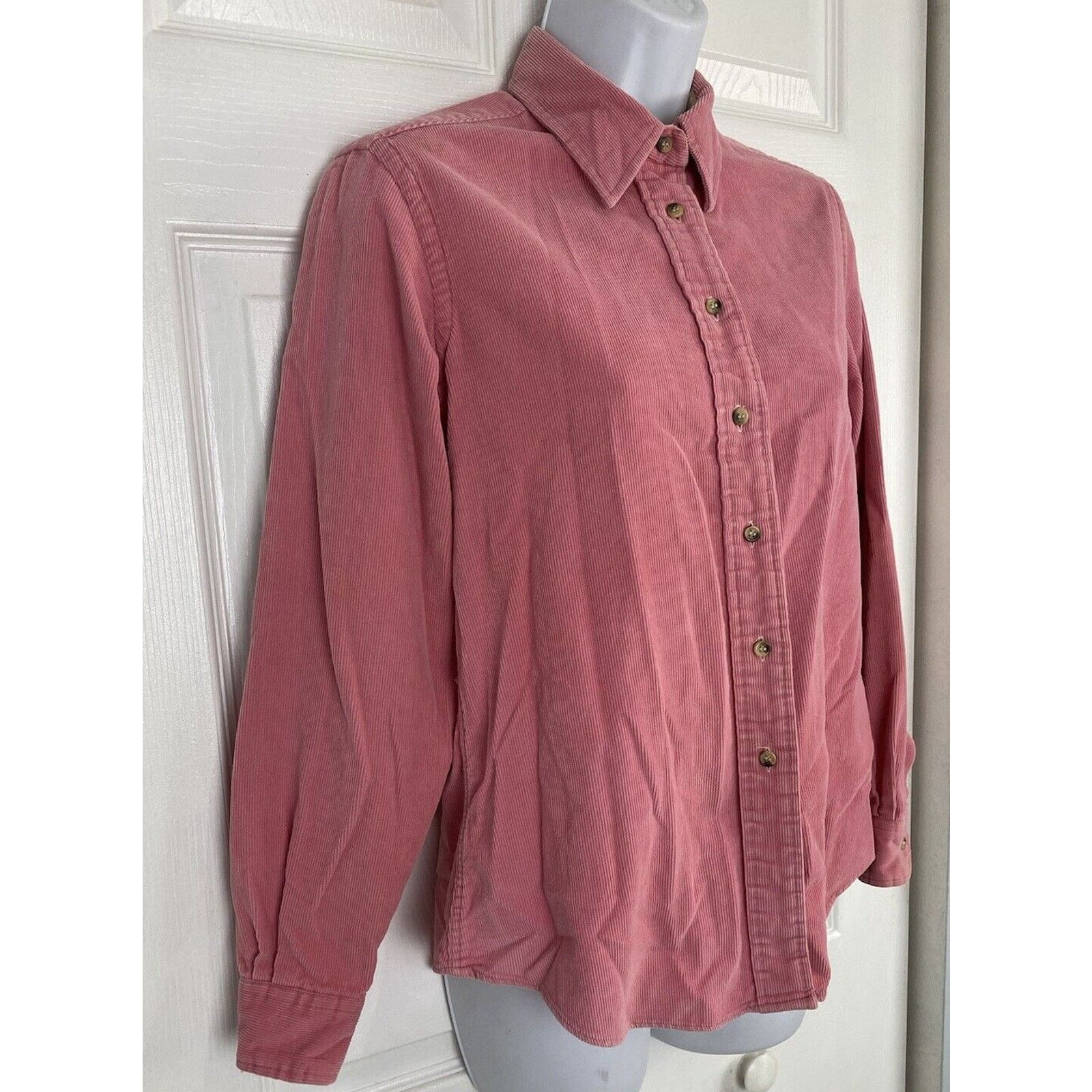 Other VTG Woolrich Corduroy Button Up Down Pink Shirt 12 Western Size XL / US 12-14 / IT 48-50 - 3 Thumbnail