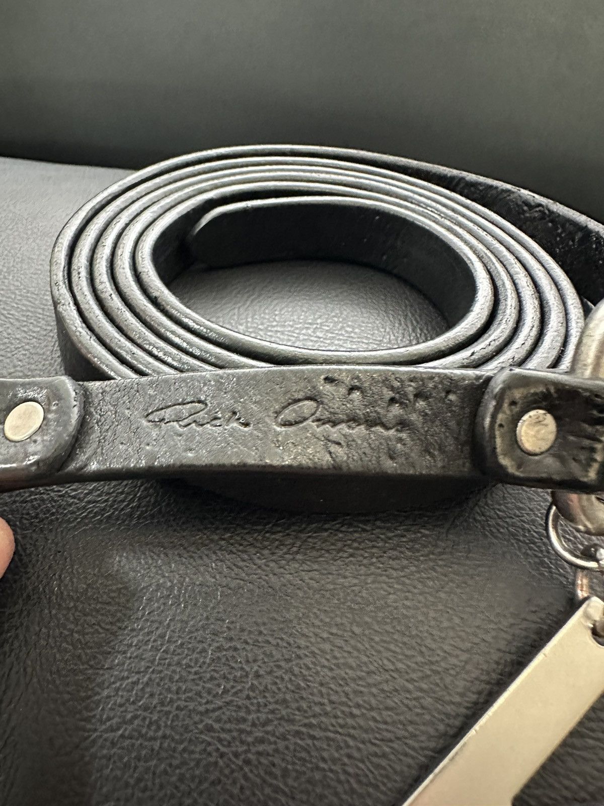 Rick Owens Rick Owens Leather Belt Size ONE SIZE - 3 Thumbnail